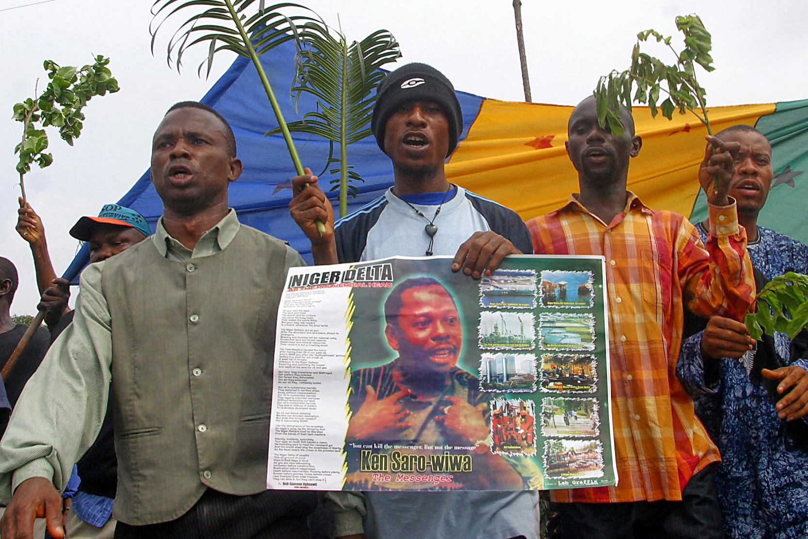 Nigerian leader's pardon of executed Ogoni activists draws criticisms