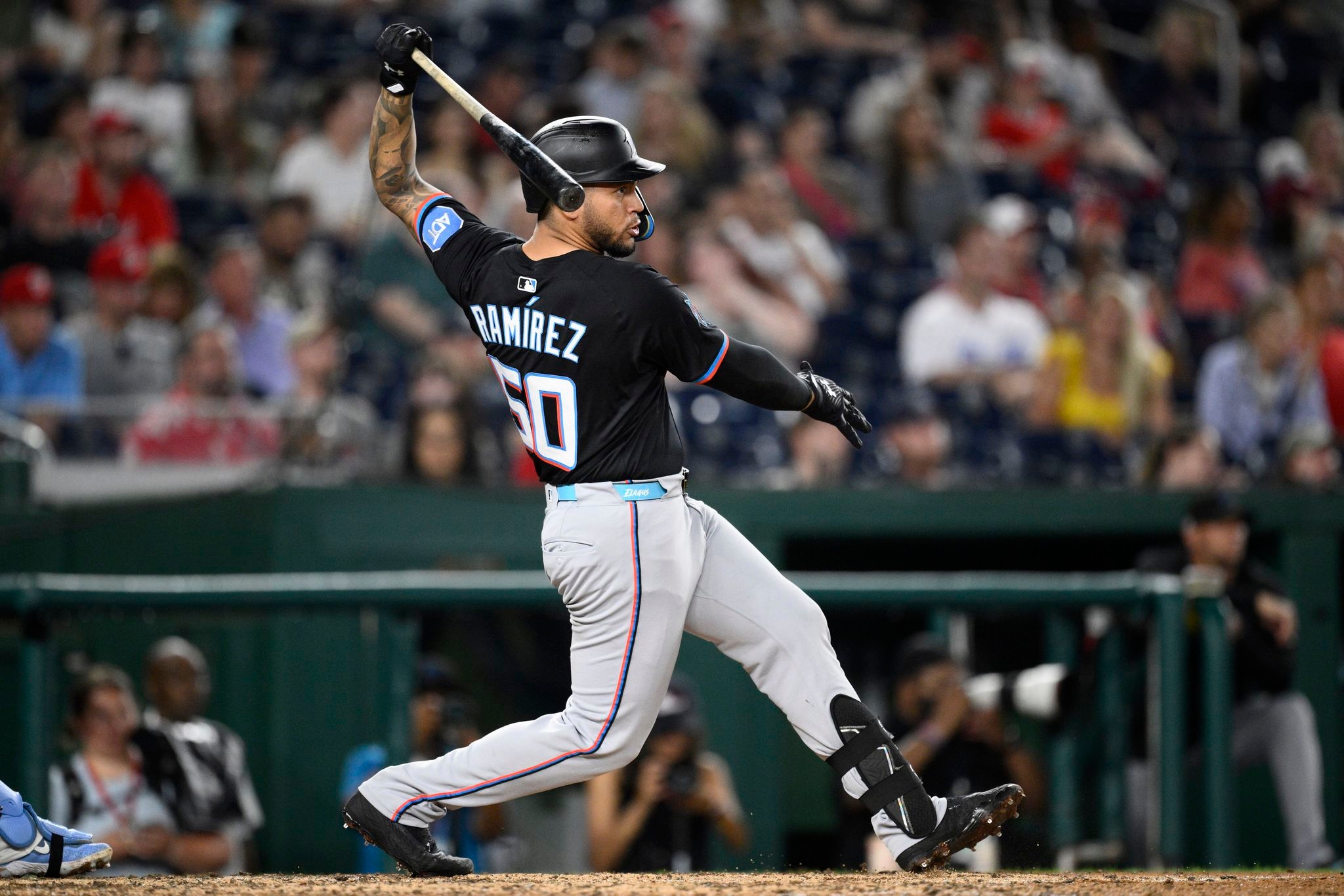 Agustín Ramírez homers twice to power Marlins past Nationals 11-9