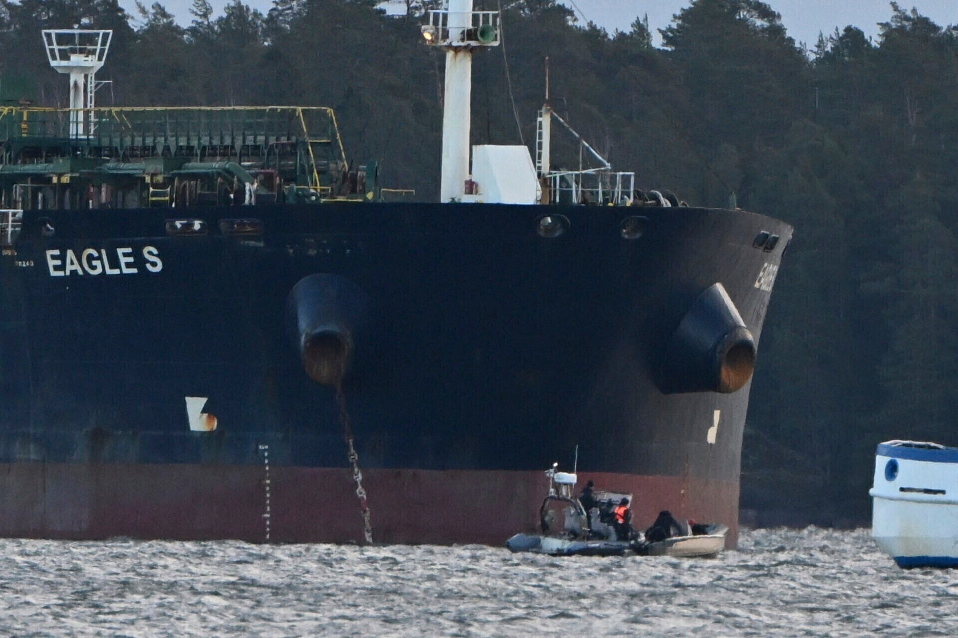 Finland accuses senior crew of Russia-linked vessel in damage of undersea power cable in Baltic Sea