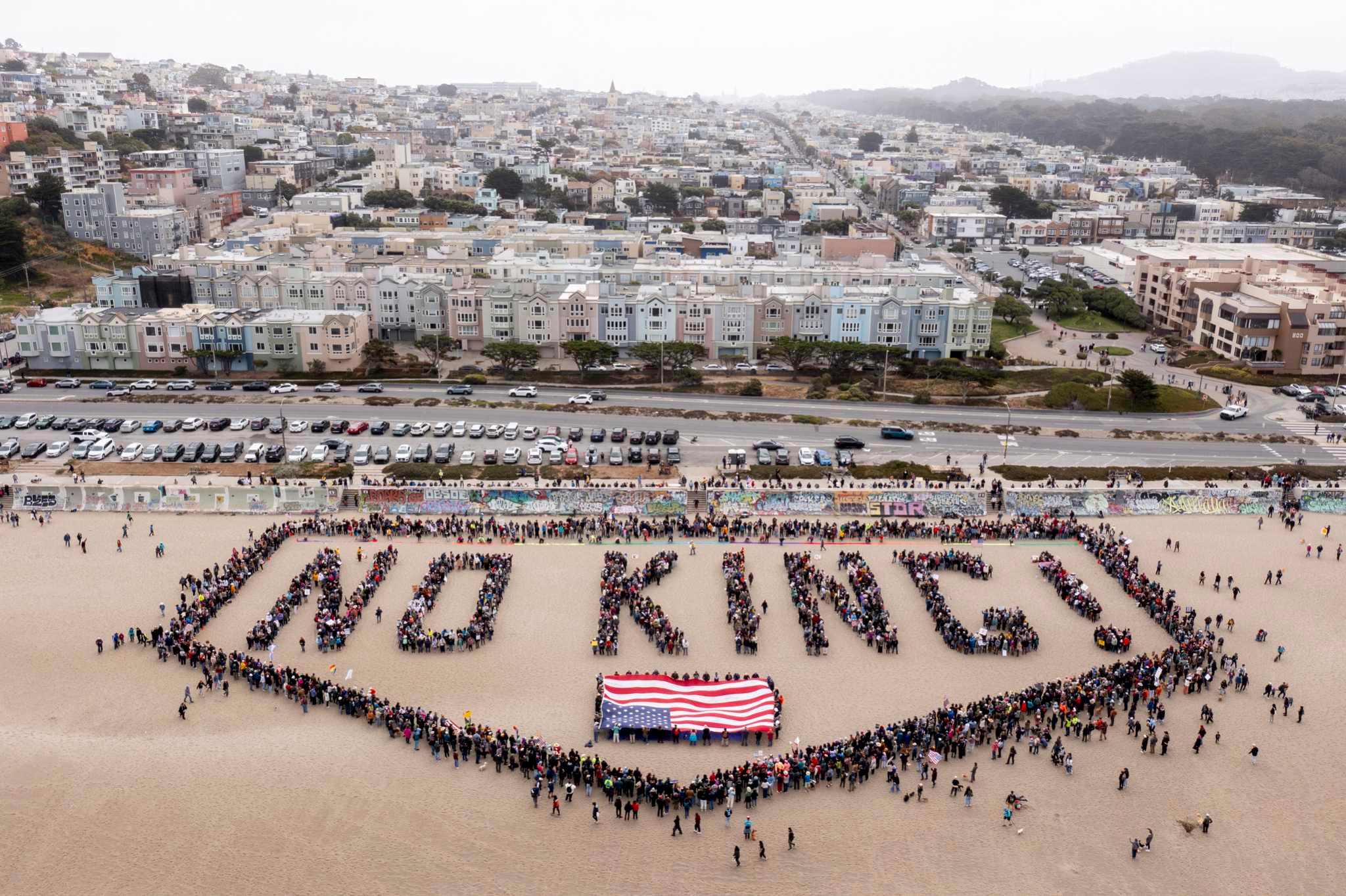 No Kings Day: Tens of thousands pack Bay Area streets and parks to defy Trump