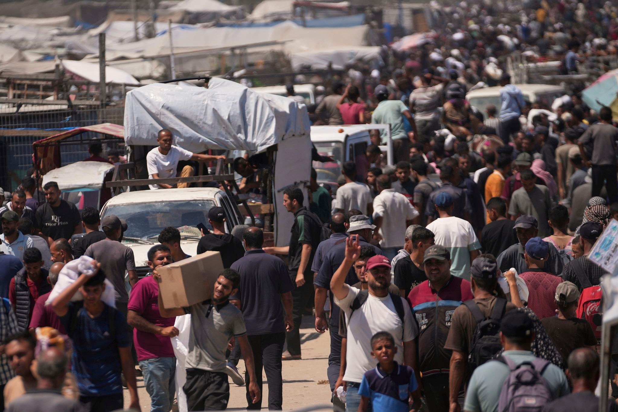 At least 8 dead in shooting near Israeli and US-supported aid sites in Gaza