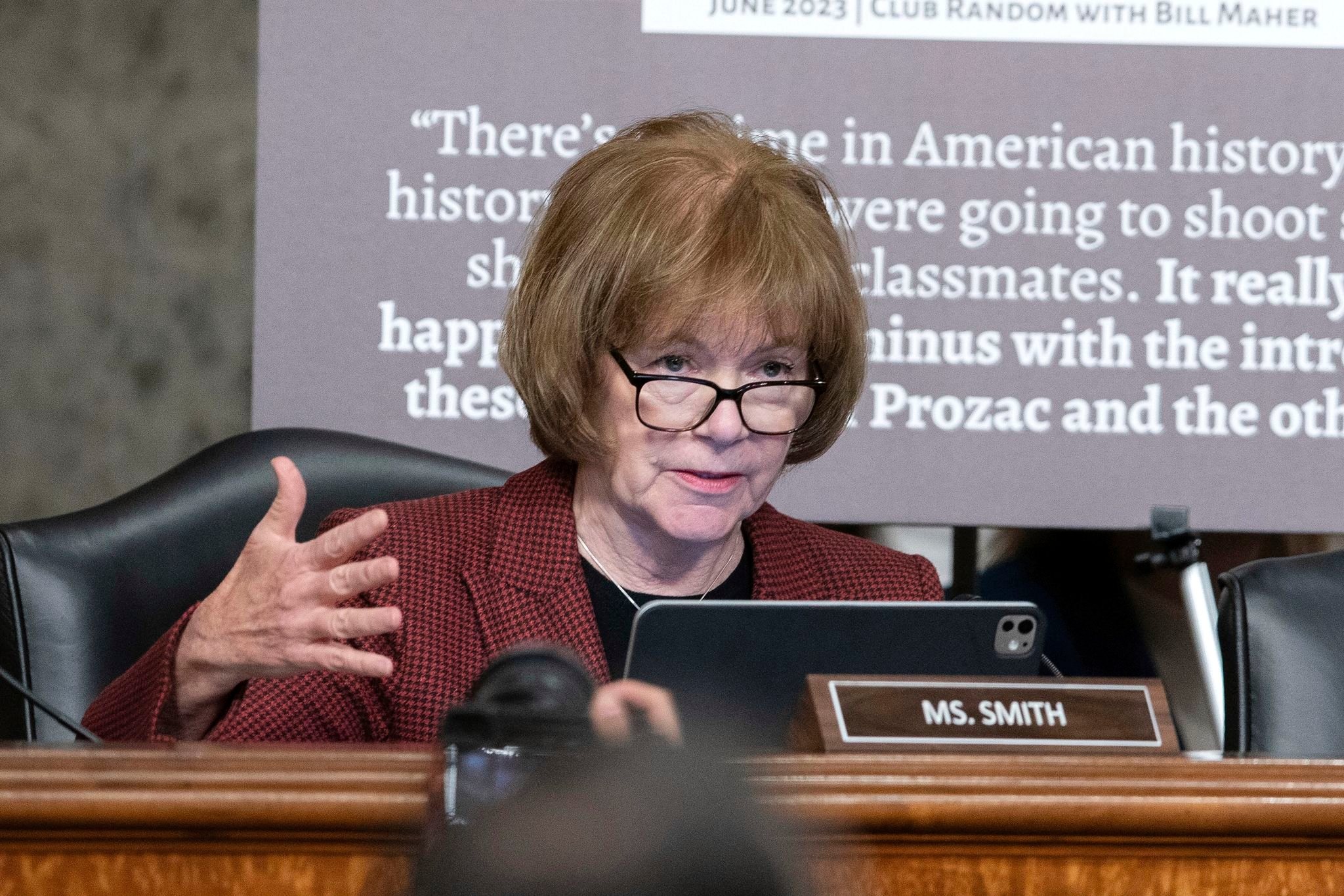 Minnesota Sen. Tina Smith contemplates increased security after shooting of Democratic lawmakers