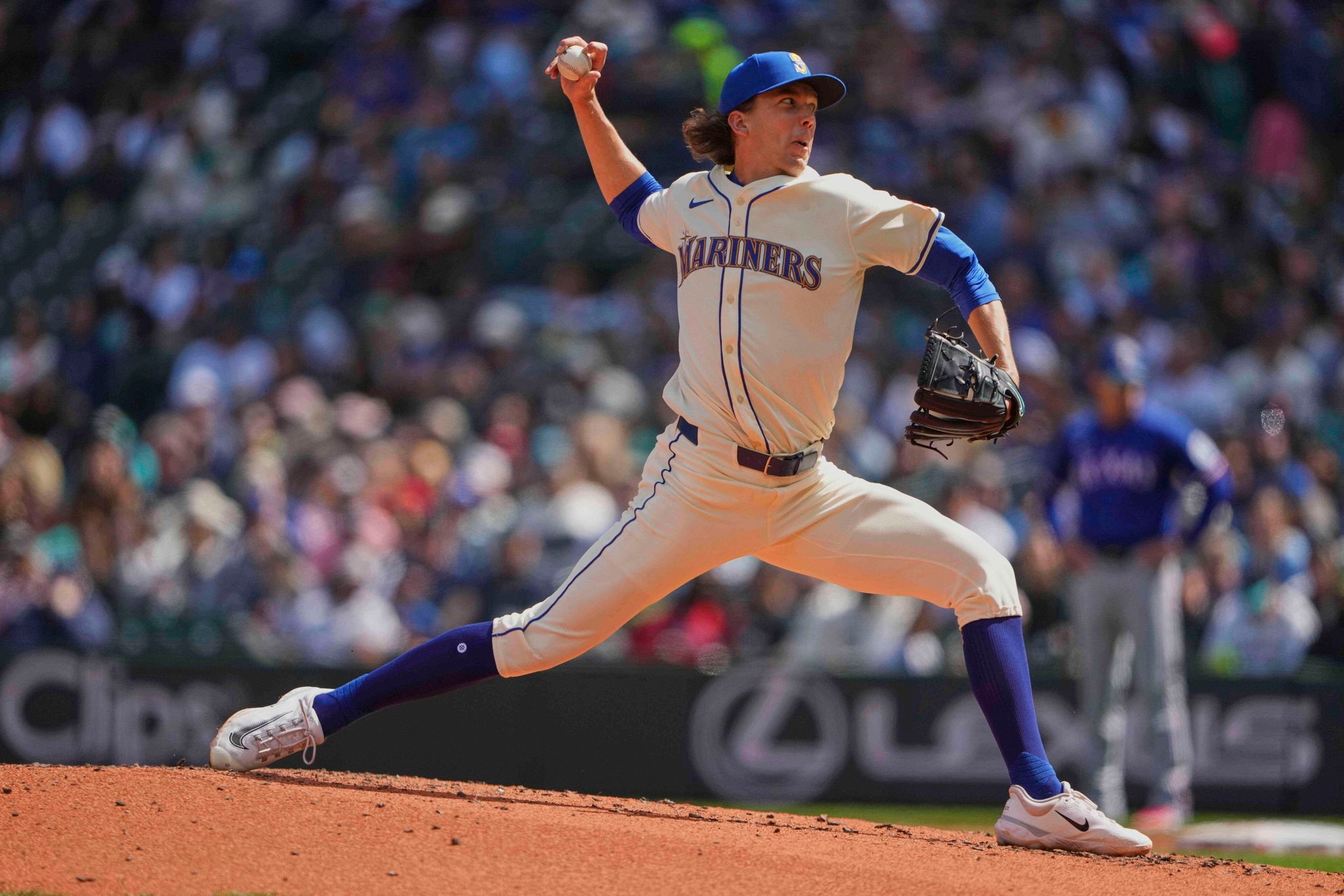 Mariners right-hander Logan Gilbert will start Monday against Red Sox