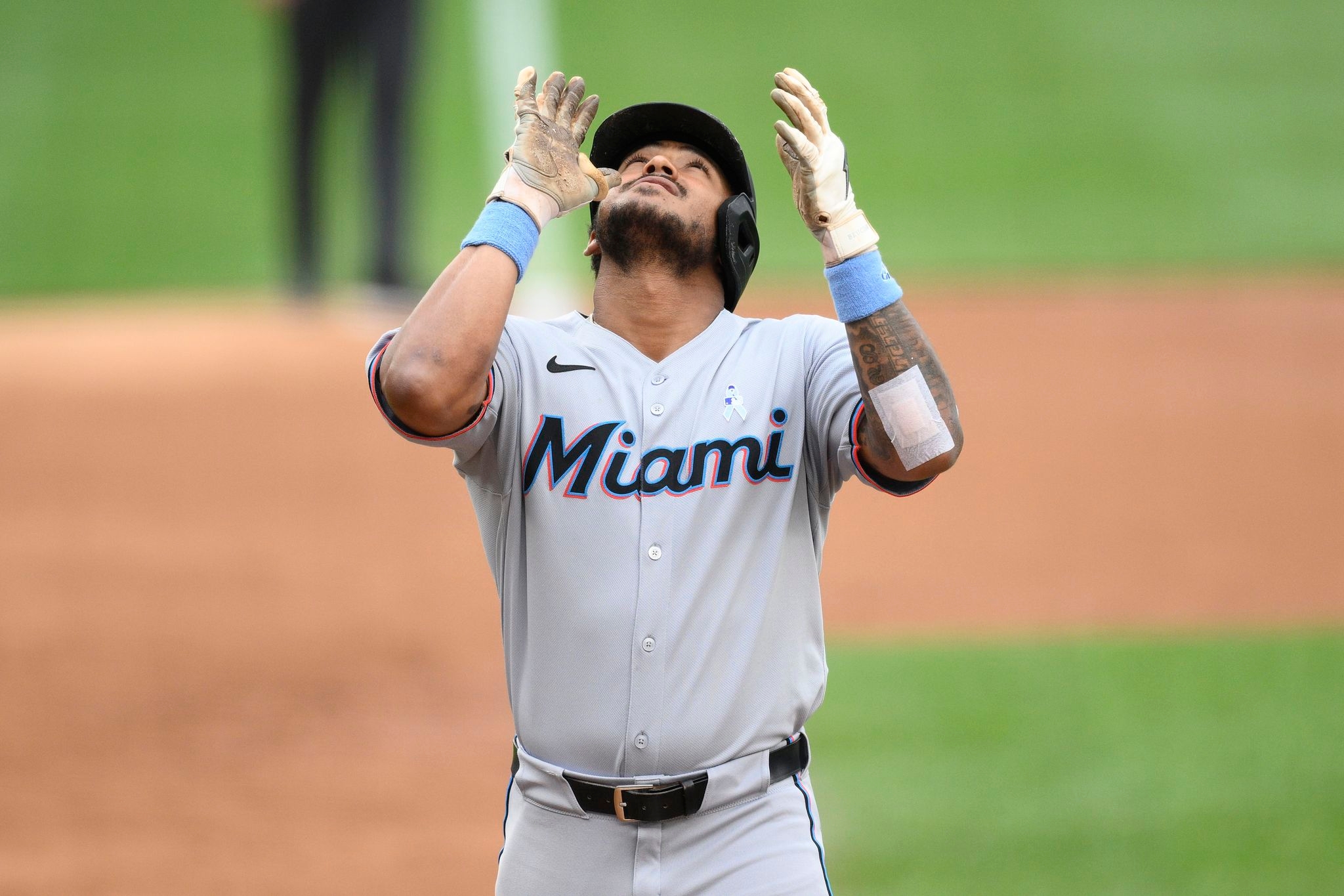 Wagaman's 2 RBIs, Meyers' solo HR help Marlins sweep Nationals with 3-1 victory