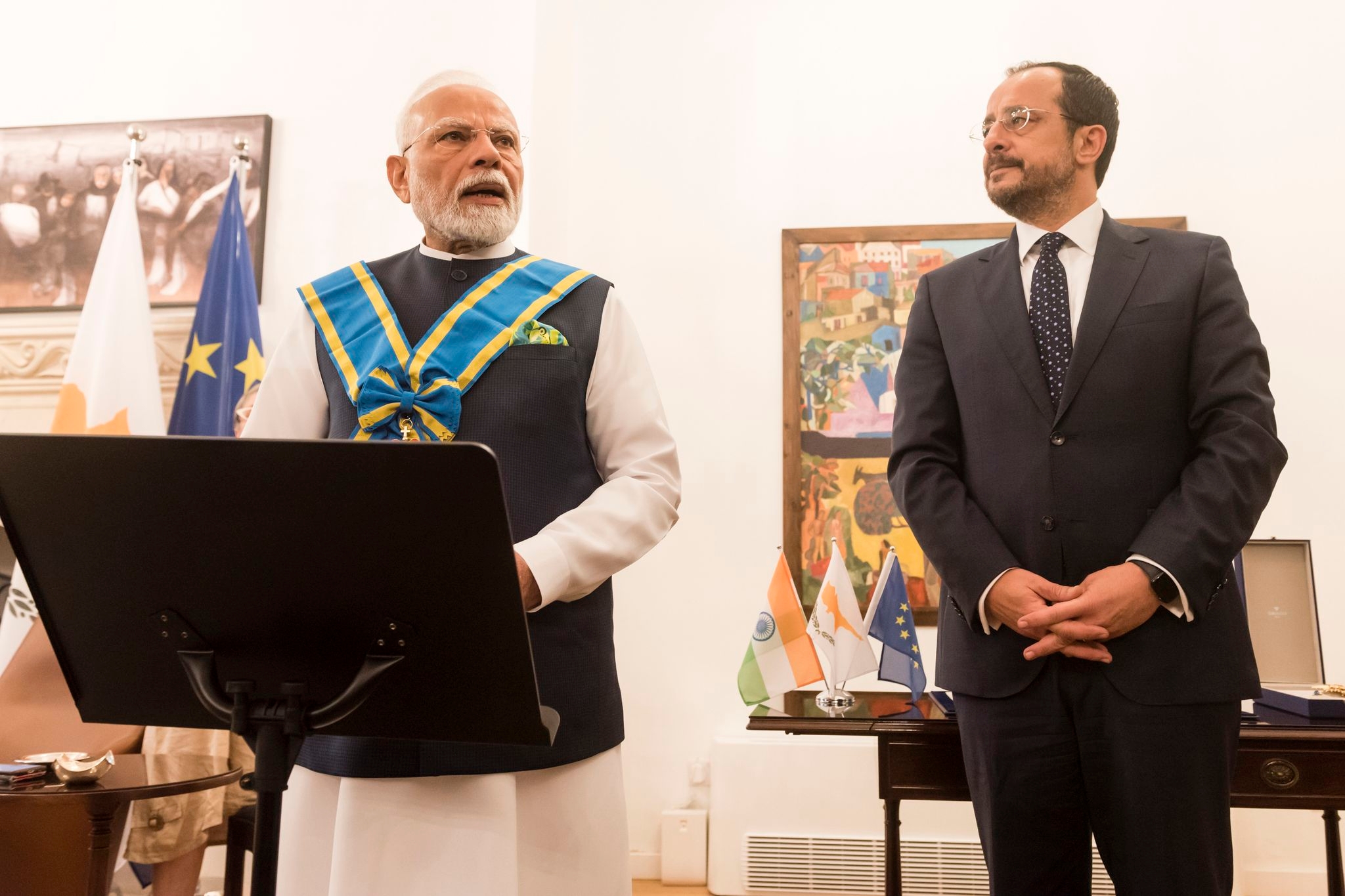 India and Cyprus to step up defense, maritime and cybersecurity cooperation, Indian PM says