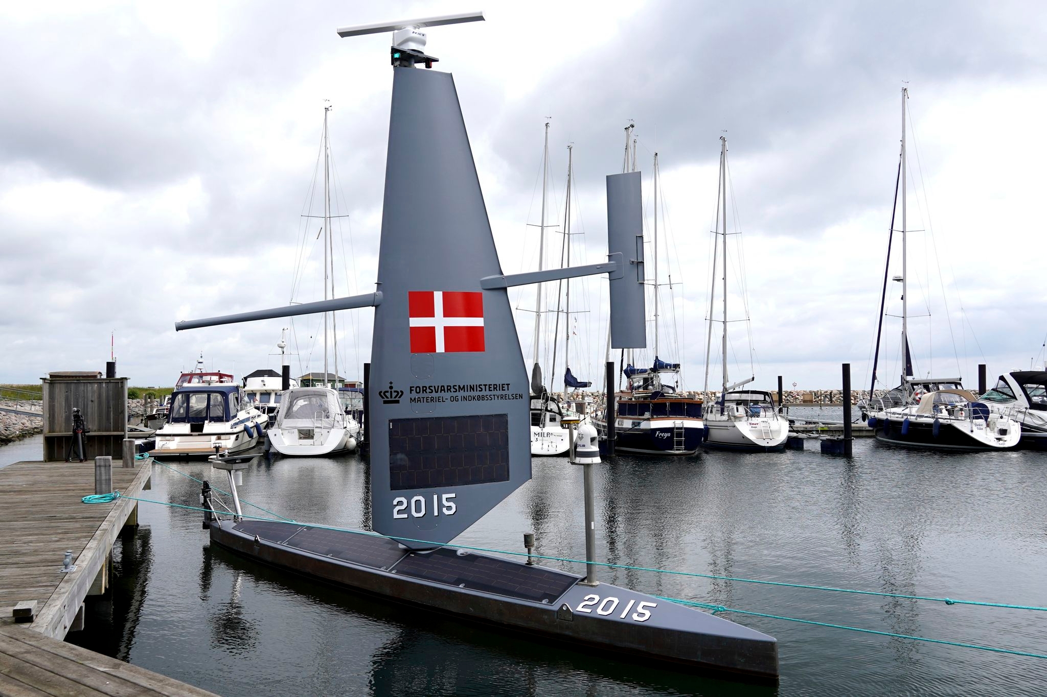 Denmark tests unmanned robotic sailboat fleet with tensions high in the region