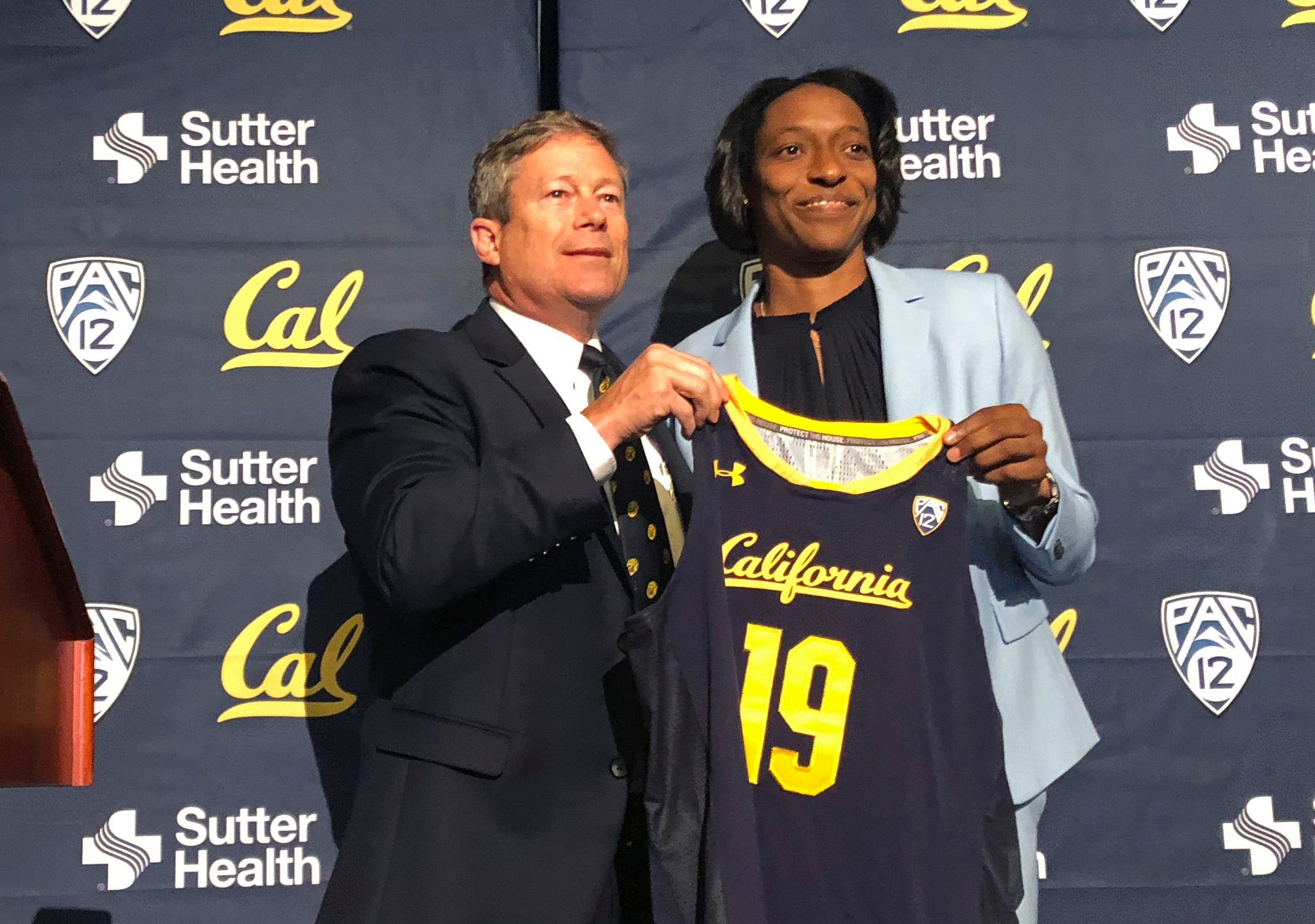 Cal athletic director Jim Knowlton announces his retirement