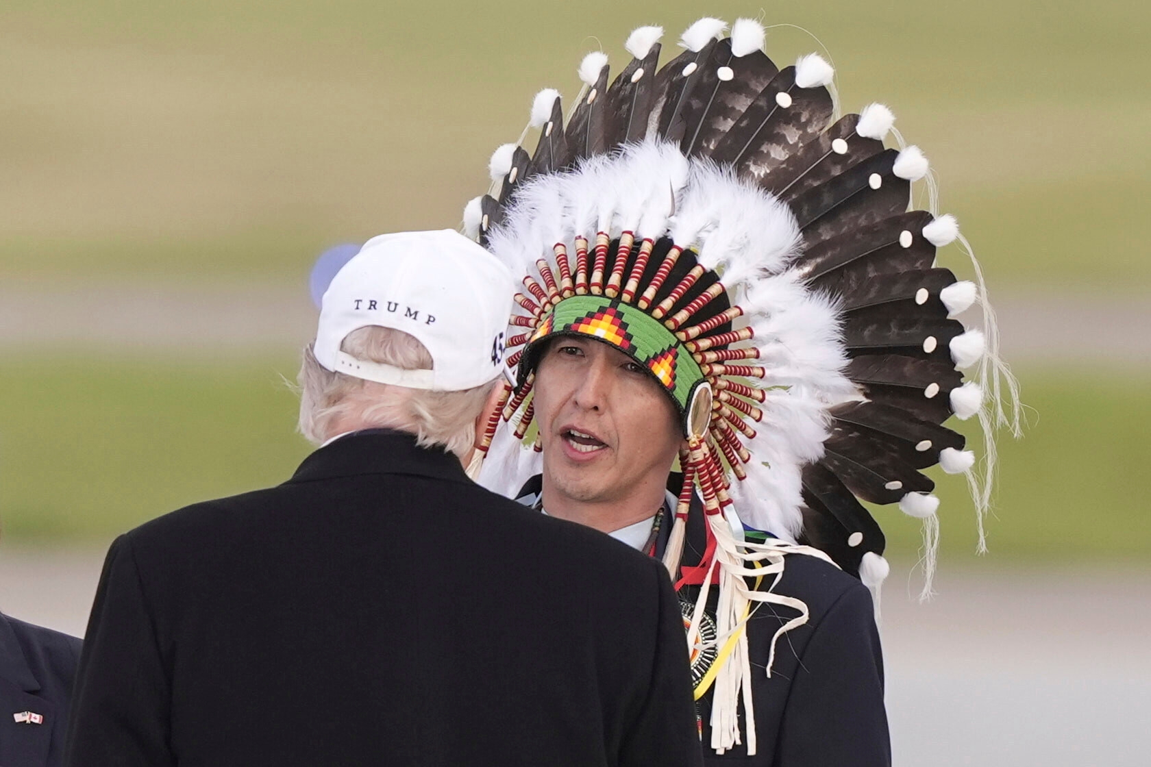 Canadian Indigenous leader says he was 'filled with rage' before 'intense' conversation with Trump