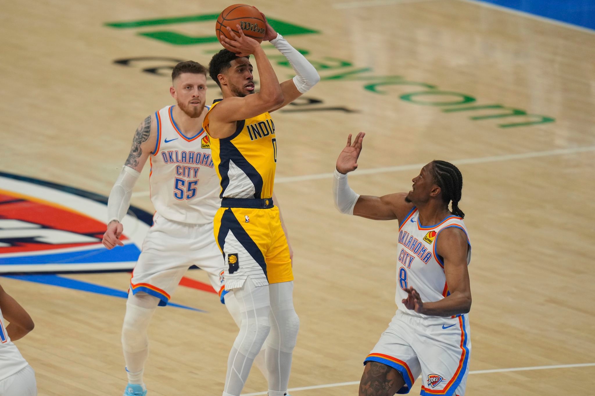 Pacers' Haliburton appears to aggravate lower leg injury in Game 5 of NBA Finals