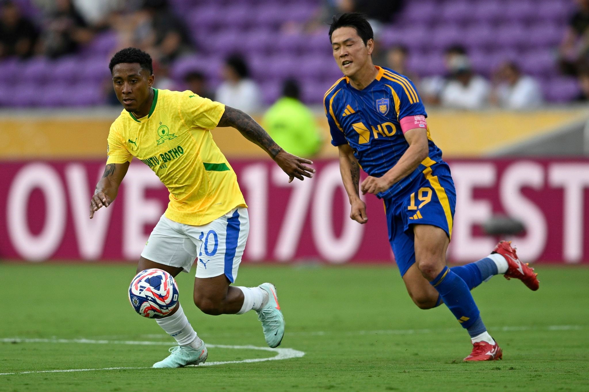 Rayners gives Mamelodi Sundowns 1-0 win over Ulsan HD 1-0 in Club World Cup matchup