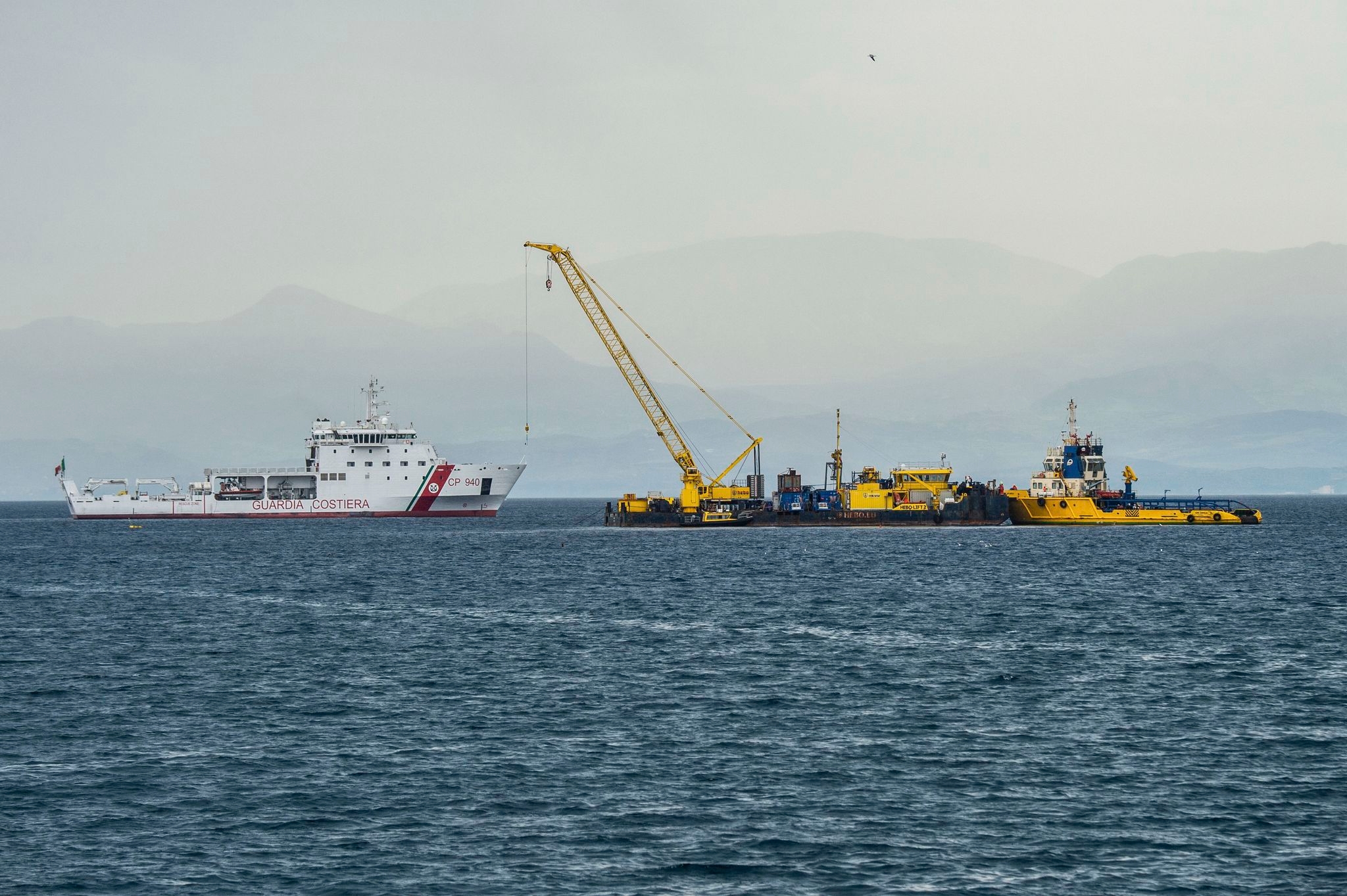 British superyacht Bayesian resurfaces for 1st time since August sinking ahead of recovery