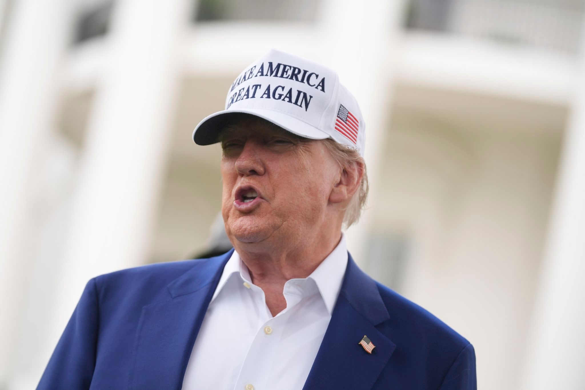 'Nobody knows:' Trump won't say whether he will move forward with US strikes on Iran