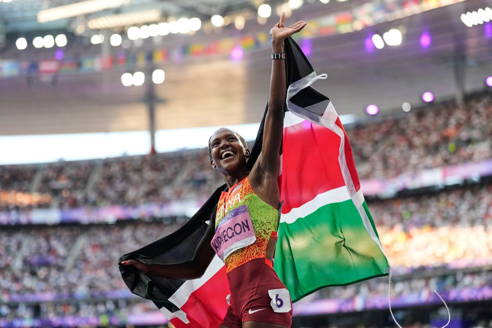 Olympic champion Faith Kipyegon tries to become 1st woman to break 4-minute mile next week in Paris