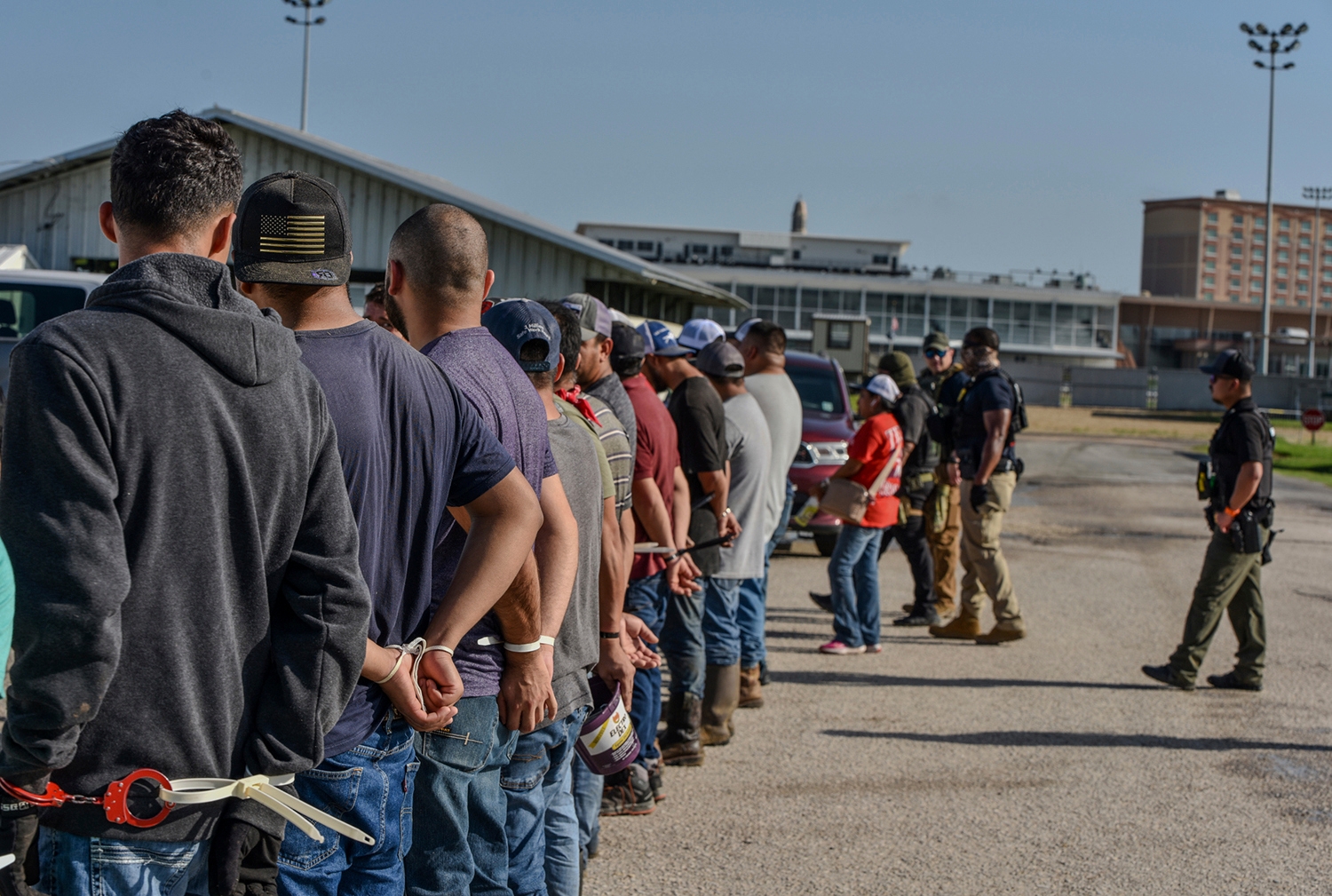 Immigration raid at Louisiana racetrack ends with more than 80 arrests