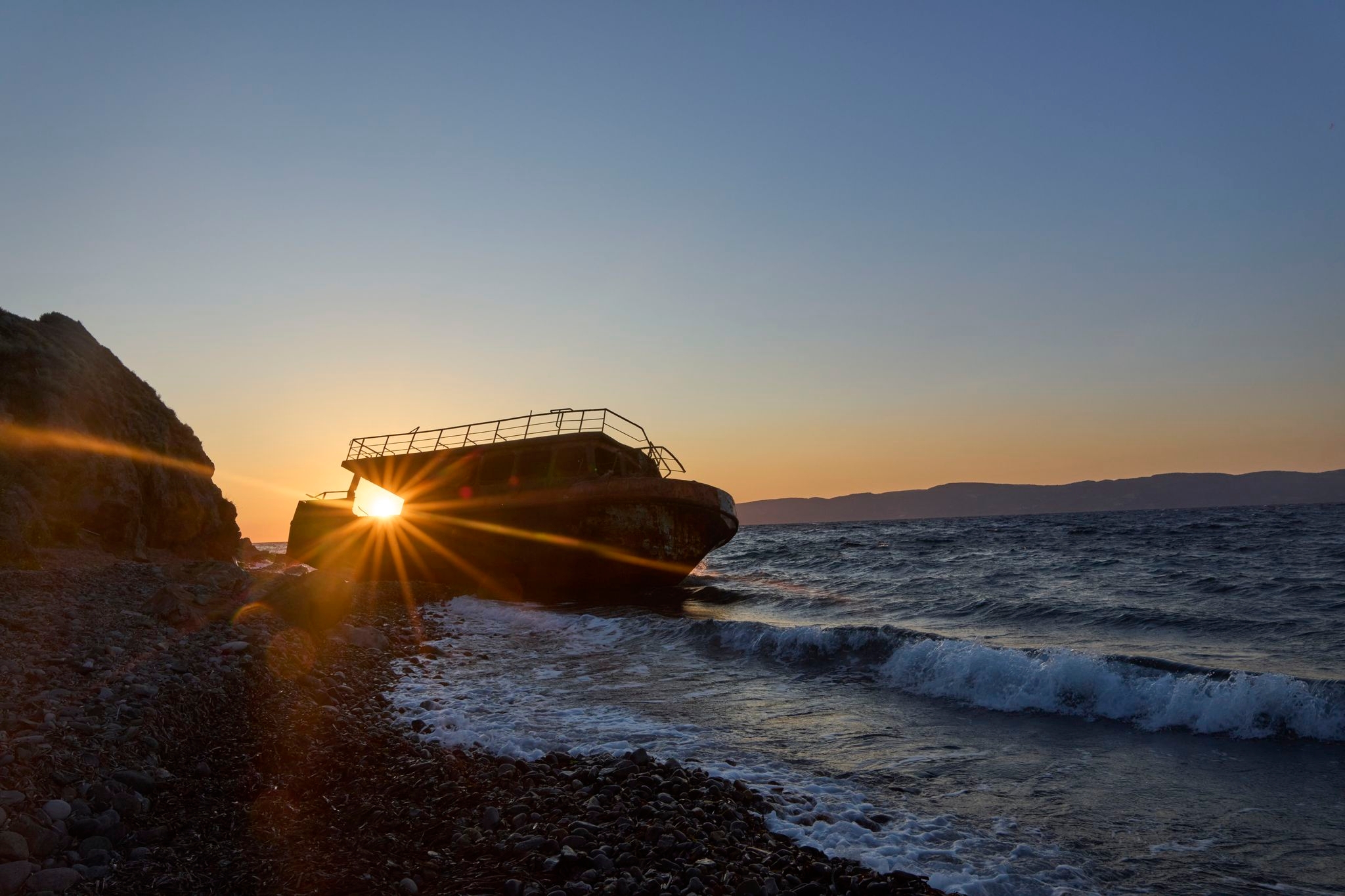 Photos of Lesbos 10 years after the migration crisis