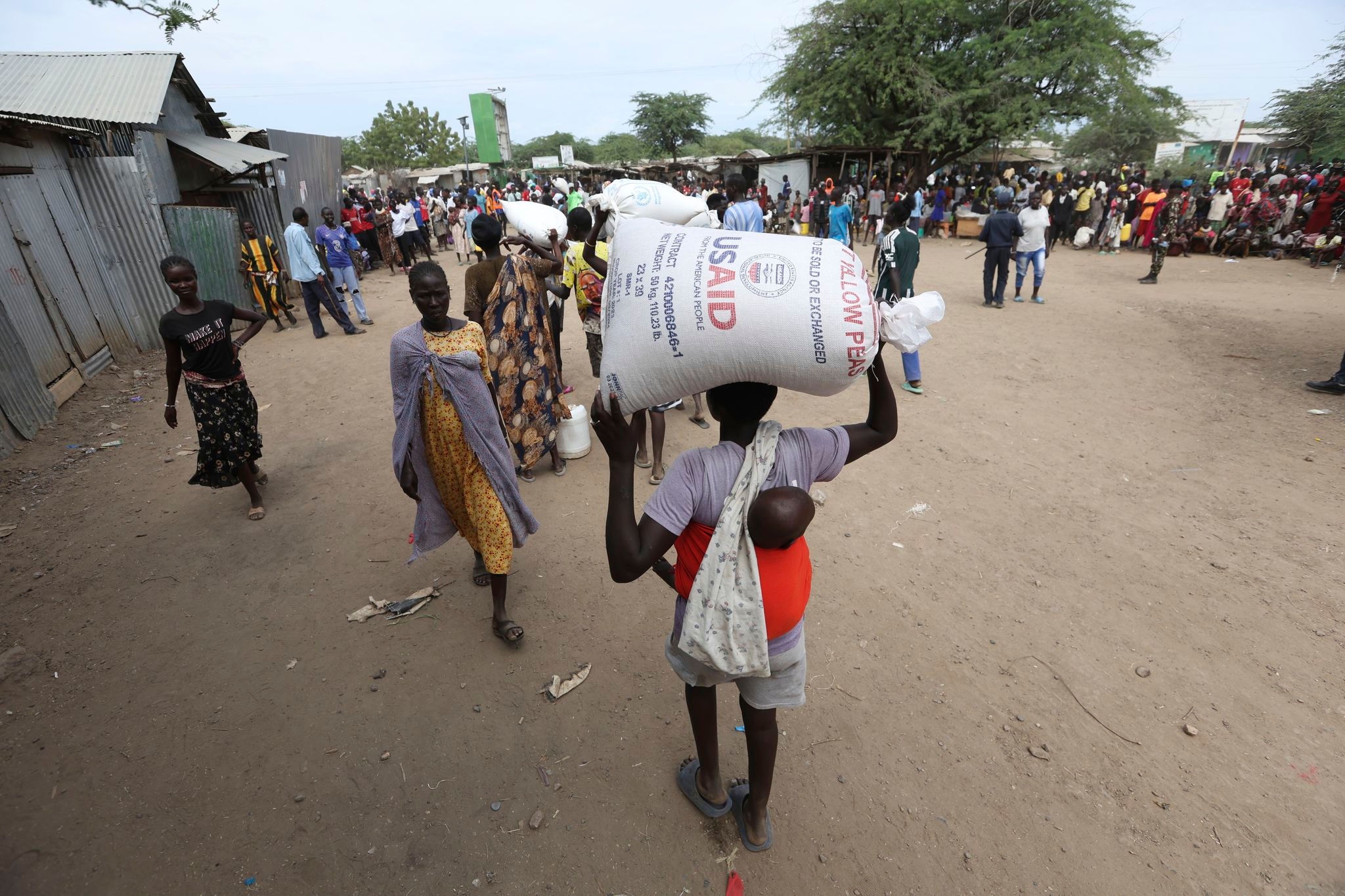 Food rations are halved in one of Africa's largest refugee camps after US aid cuts