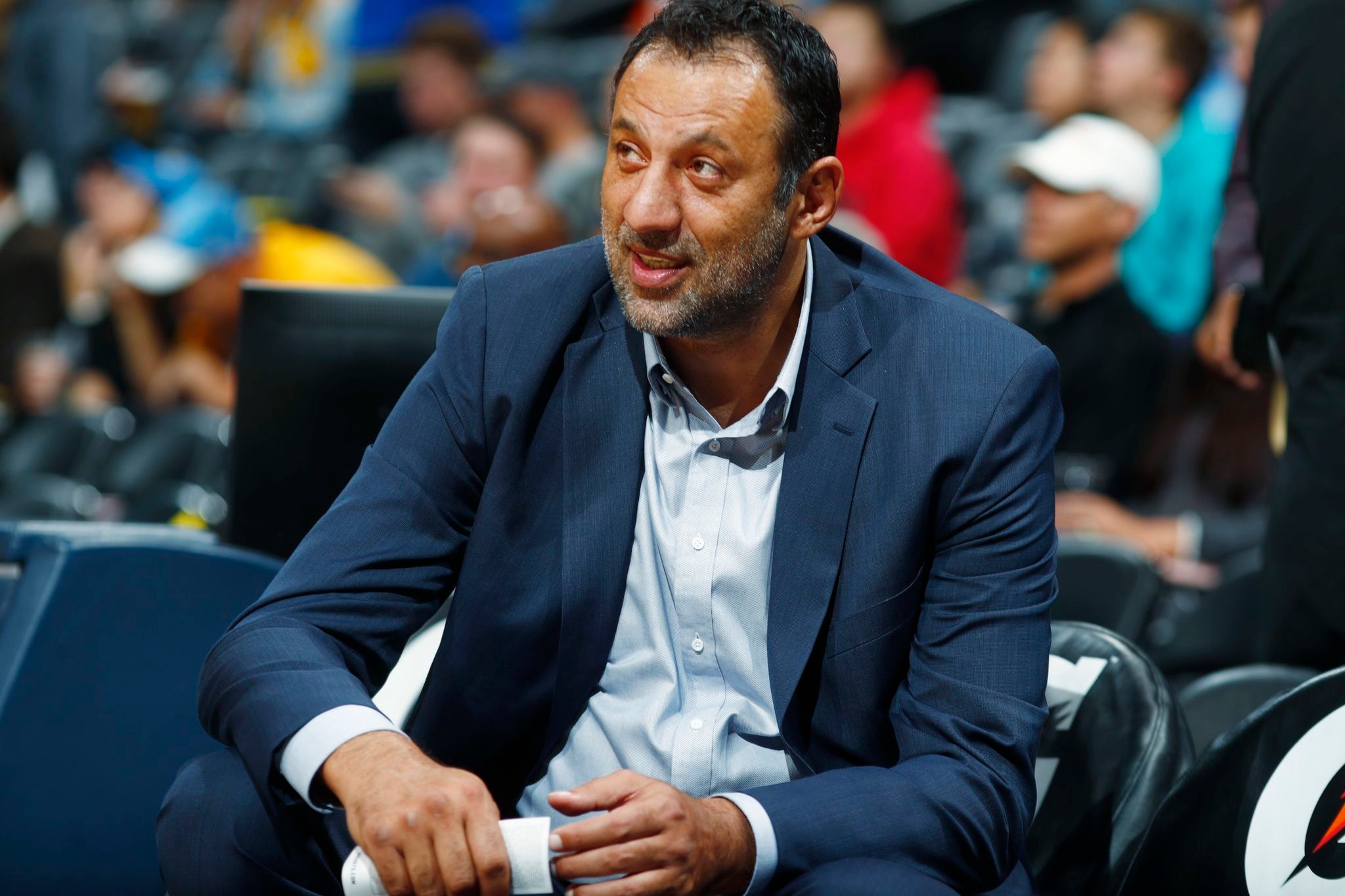 Former NBA great Vlade Divac breaks a hip in motorcycle accident in Montenegro