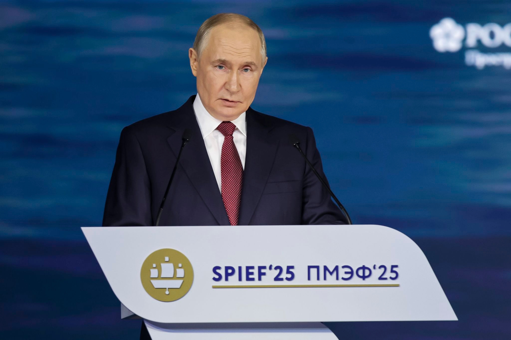 Putin boasts about Russia's economy despite recession fears