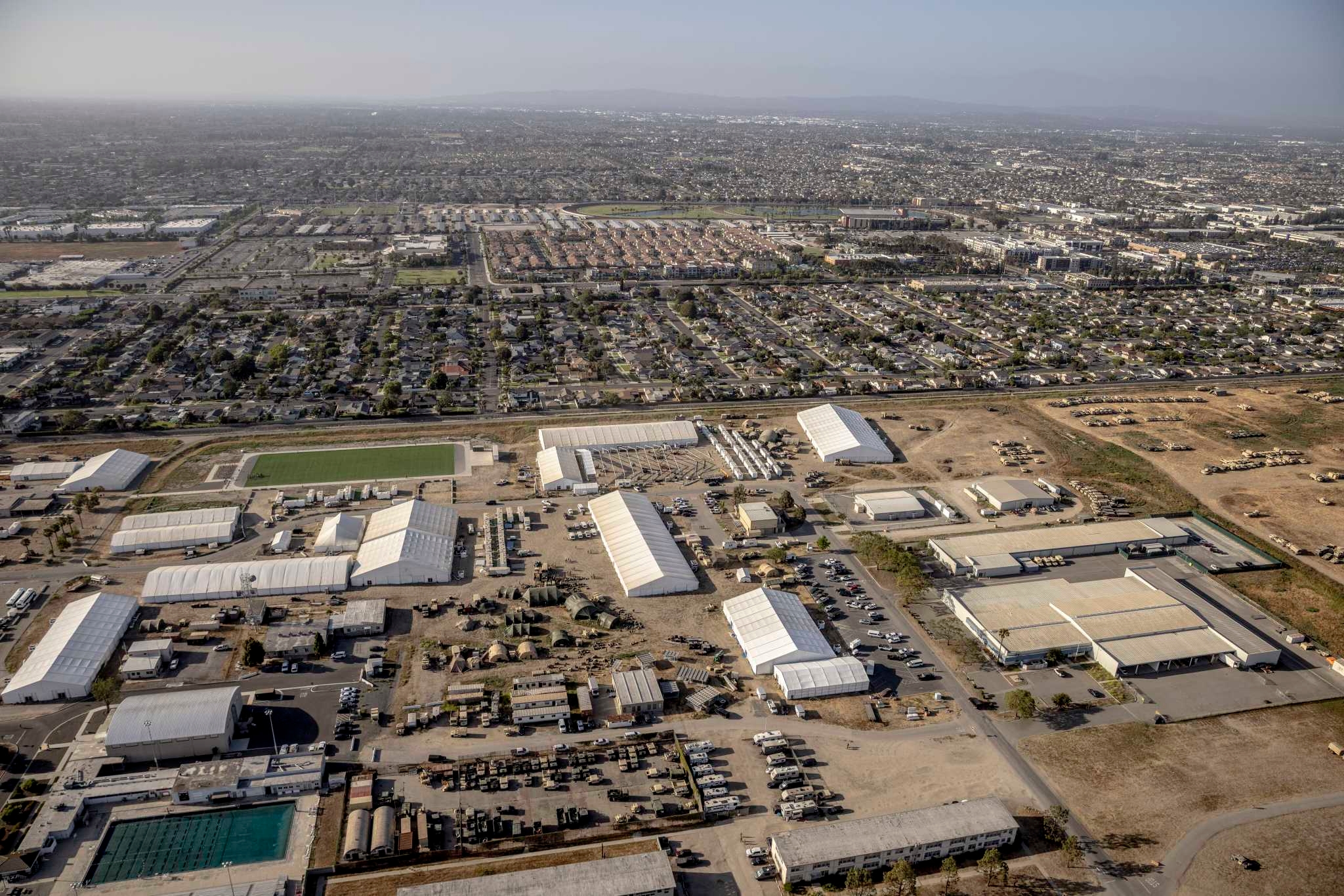 Less than 20% of troops deployed to L.A. are on the ground. A former commander calls that ‘awful'