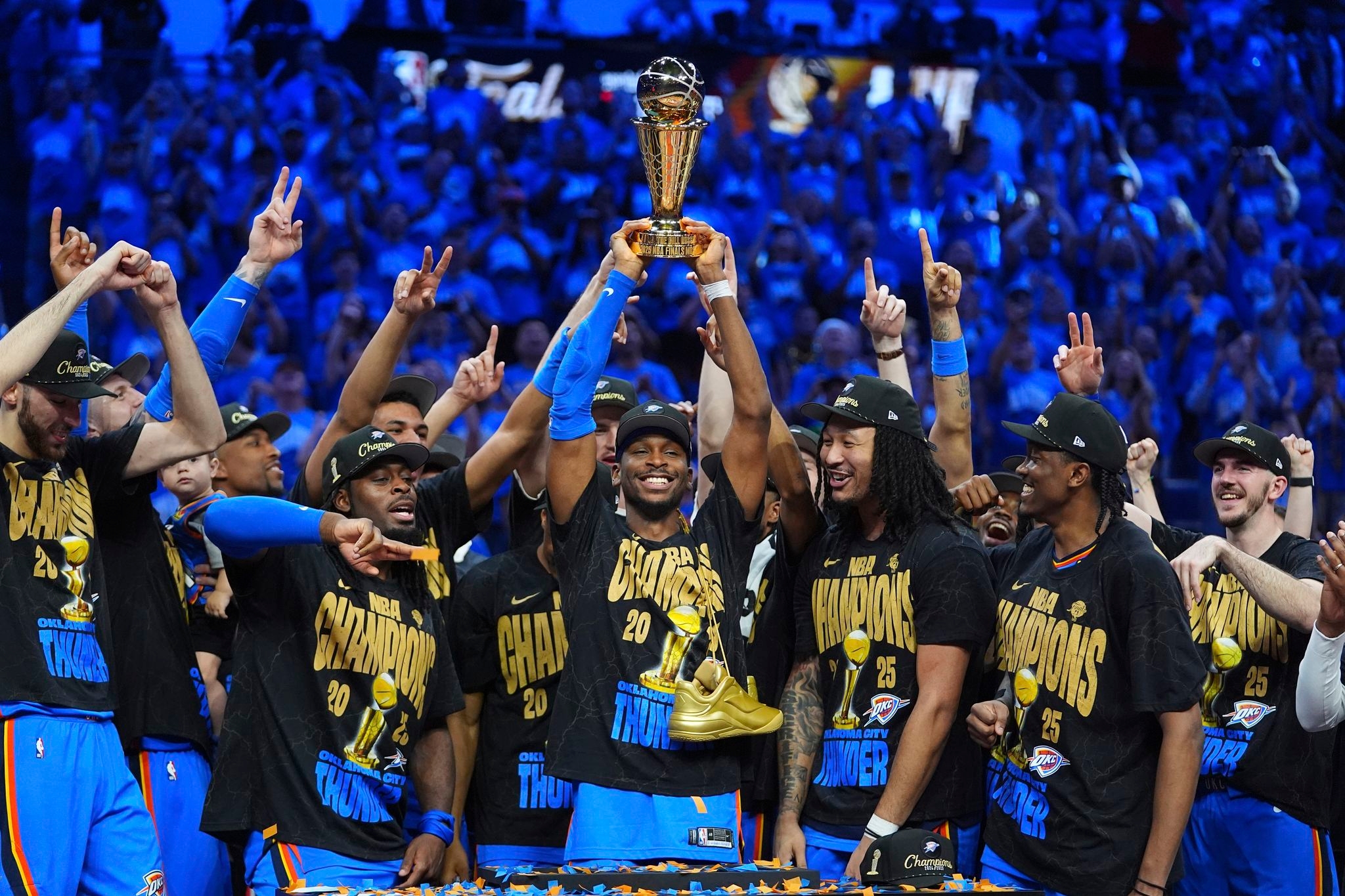 Oklahoma City Thunder fans to celebrate NBA title with a parade after years of heartbreak