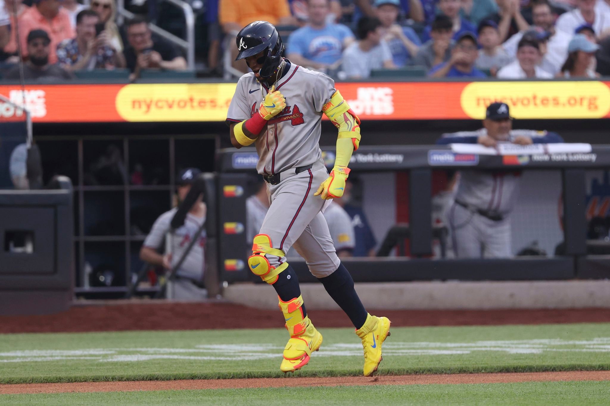 Acuña homers and Schwellenbach goes 7 innings as Braves beat skidding Mets again