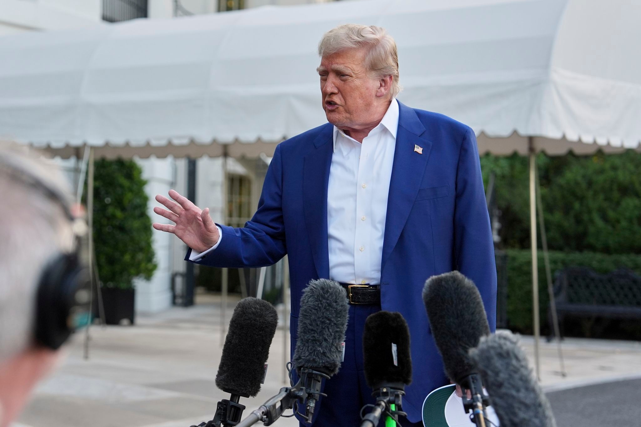 'Dear Donald.' Trump posts fawning private text from NATO chief on social media