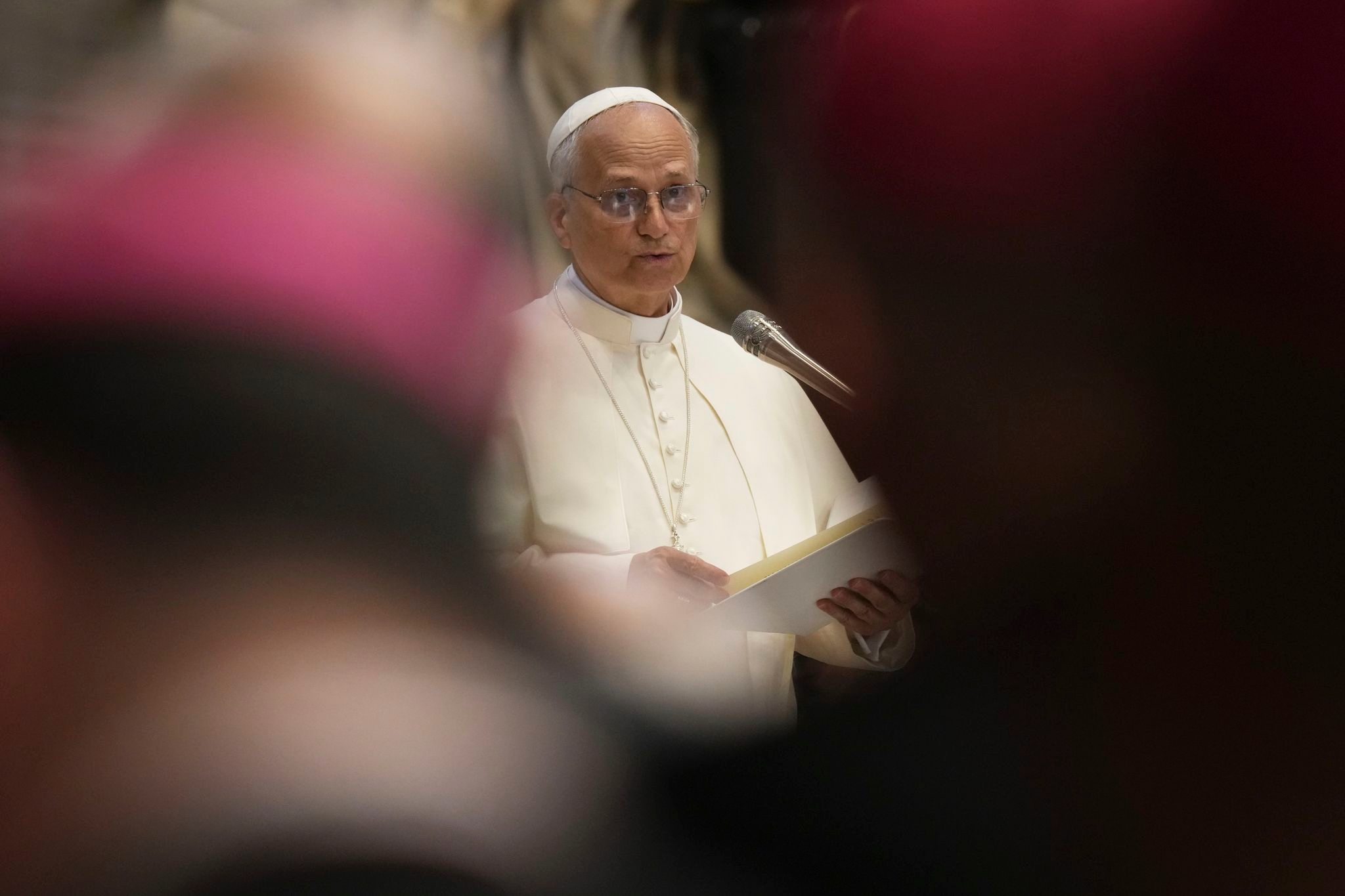 Pope Leo XIV affirms celibacy for priests, demands 'firm' action on sex abuse