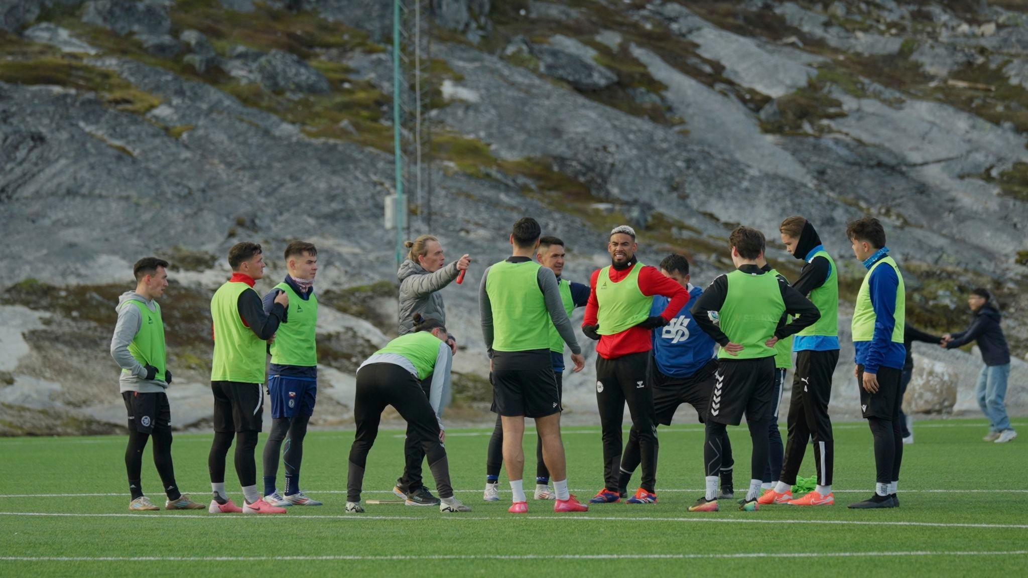 All day and all night, Greenlanders revel in 24-hour sunlight to play soccer
