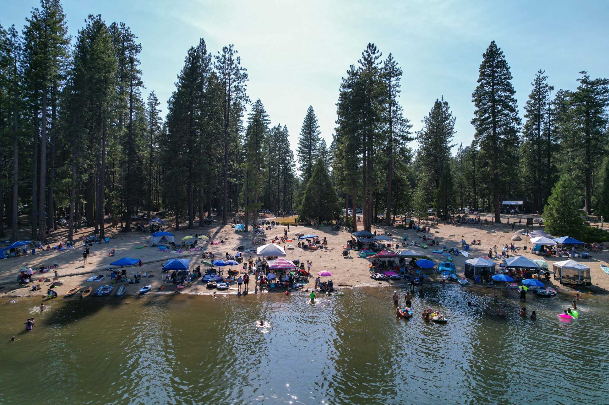 This California lake is seeing ‘apocalyptic' overcrowding — and officials are cracking down
