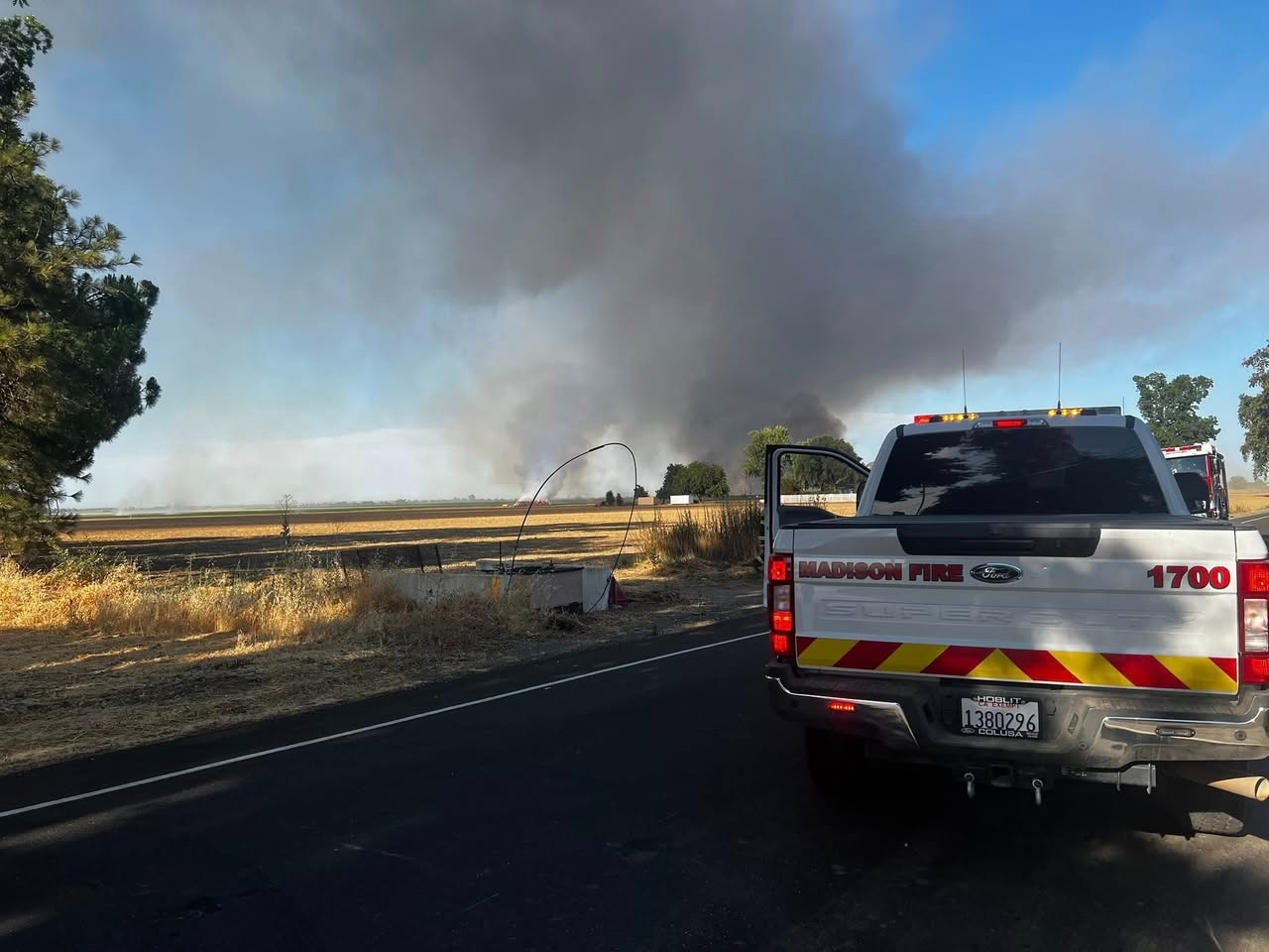 Explosion rocks fireworks warehouse in Northern California, sparks massive fire