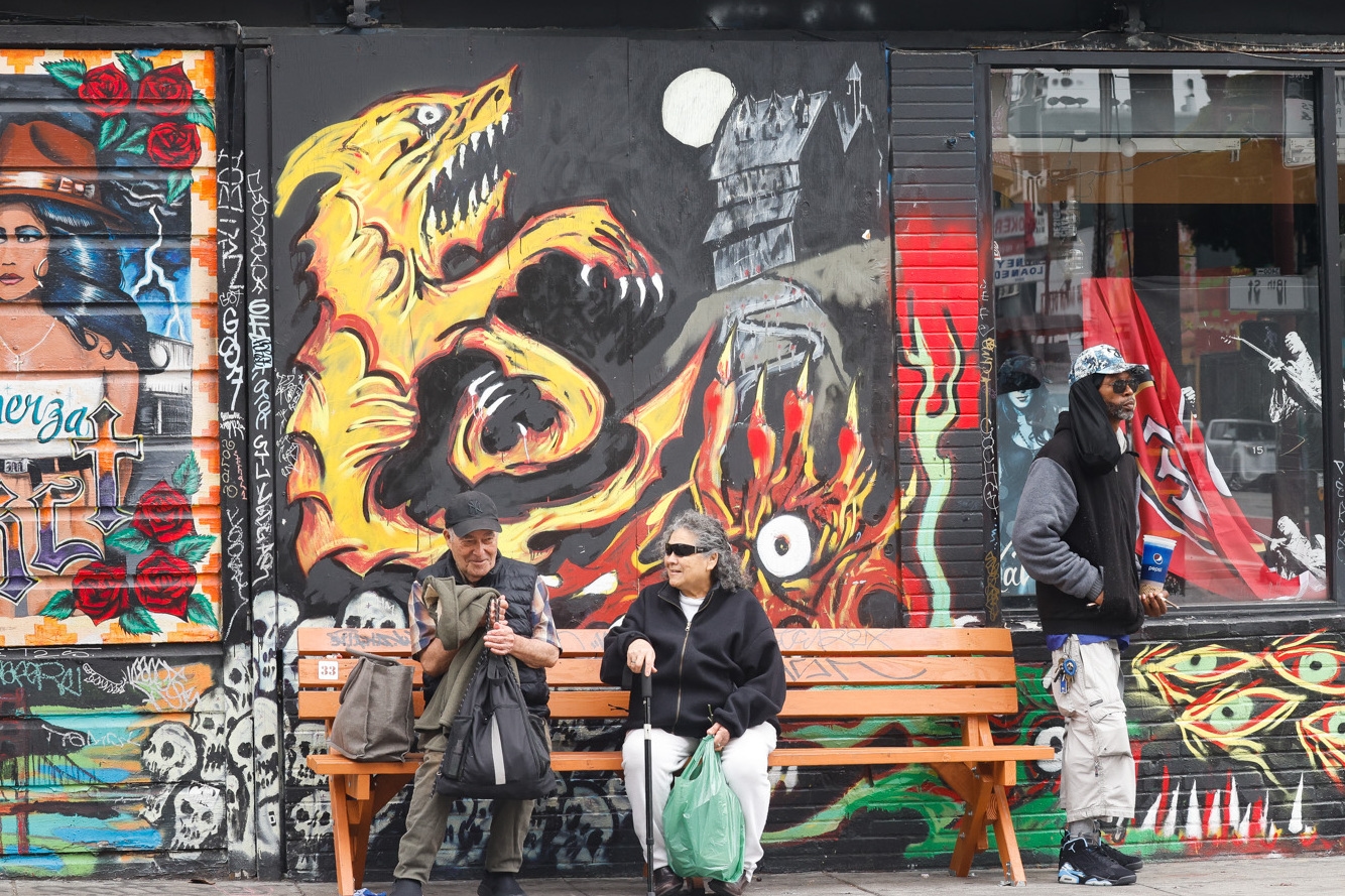 Letters: S.F. mystery benches may annoy city, but they're a lifesaver for some people