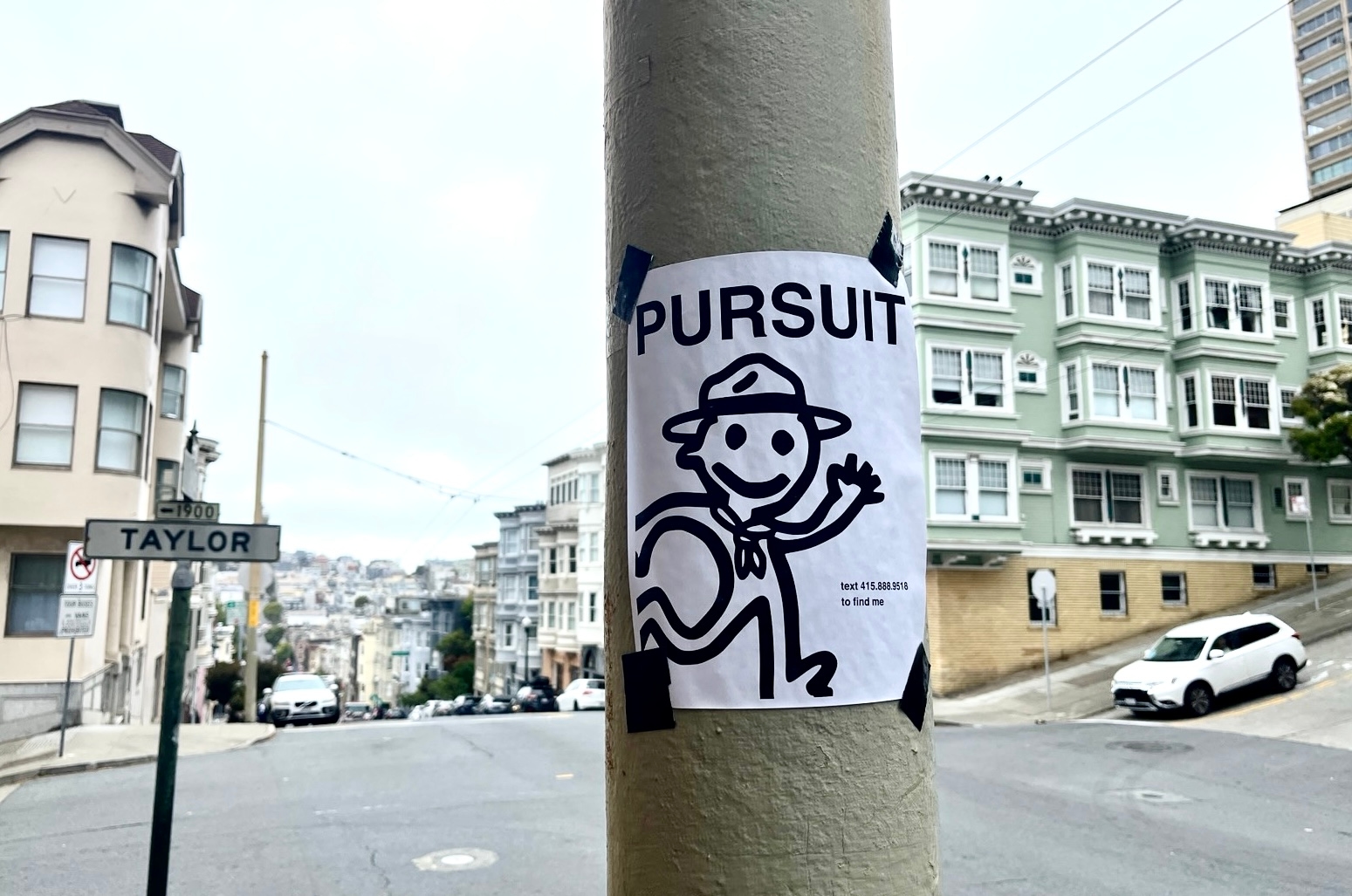 Fliers with a mysterious cartoon are papering S.F. streets. We found out why