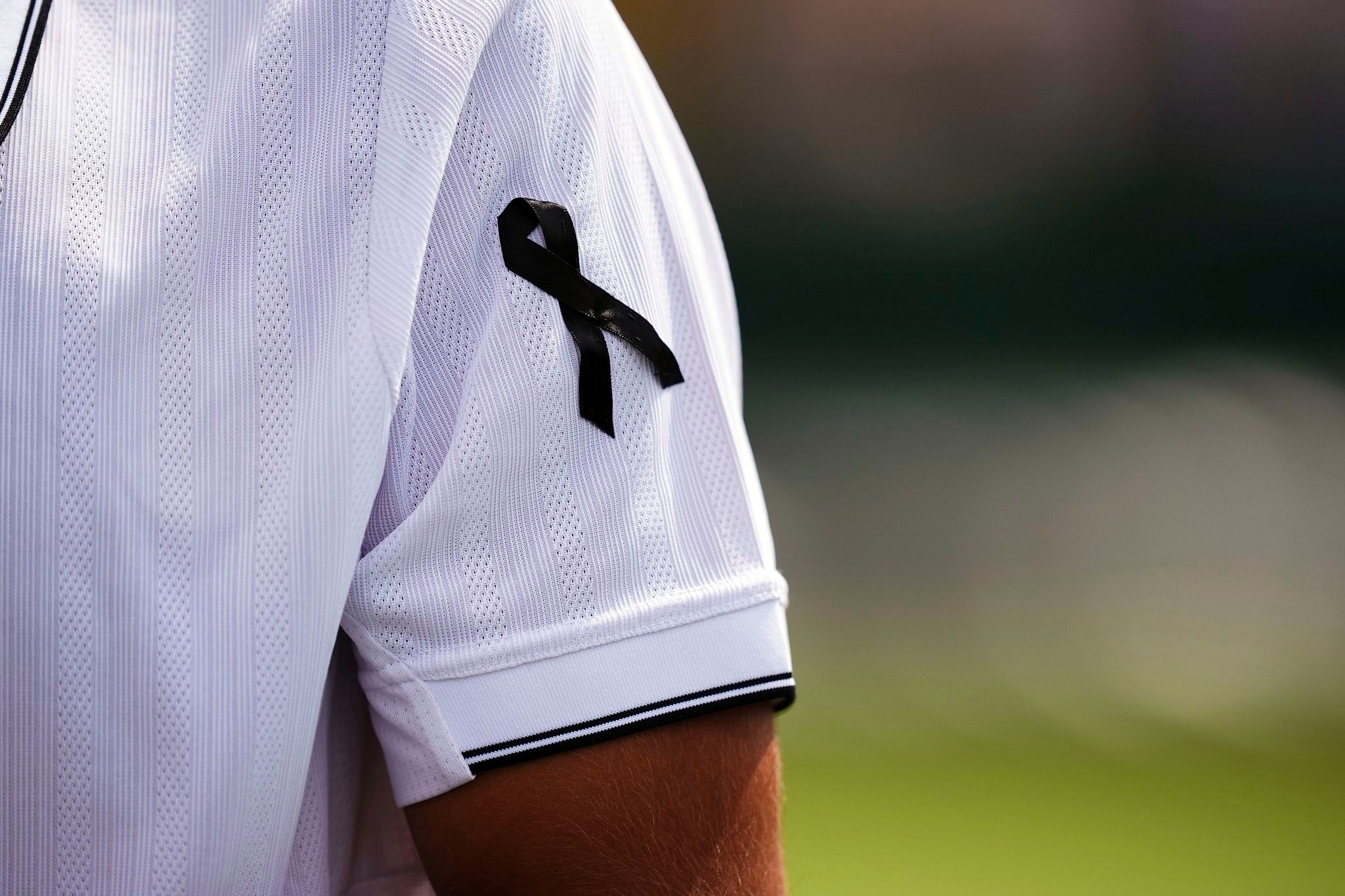 At Wimbledon, Portuguese tennis players pay tribute to Diogo Jota with black ribbon
