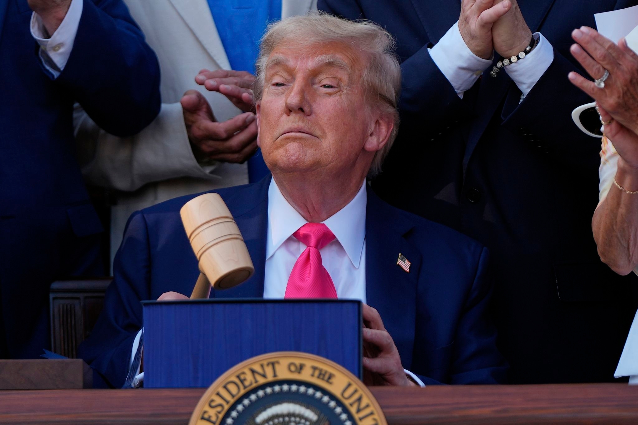With gavel in hand, Trump chisels away at the power of a compliant Congress