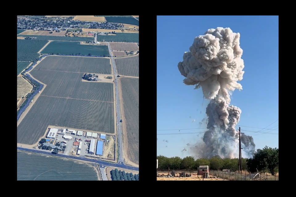 Maps and videos reveal how deadly California fireworks explosion unfolded