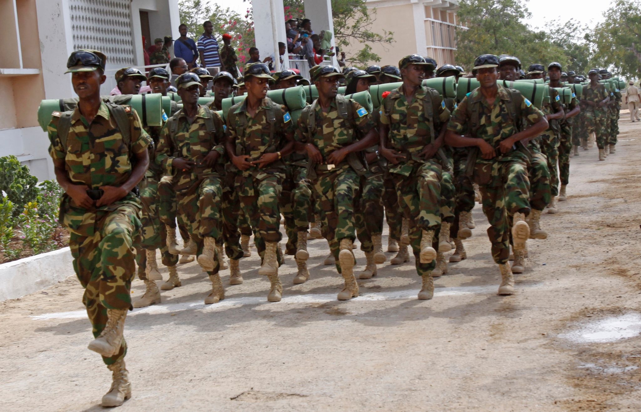 Al-Shabab claims responsibility for an explosion at a Somalia military training school