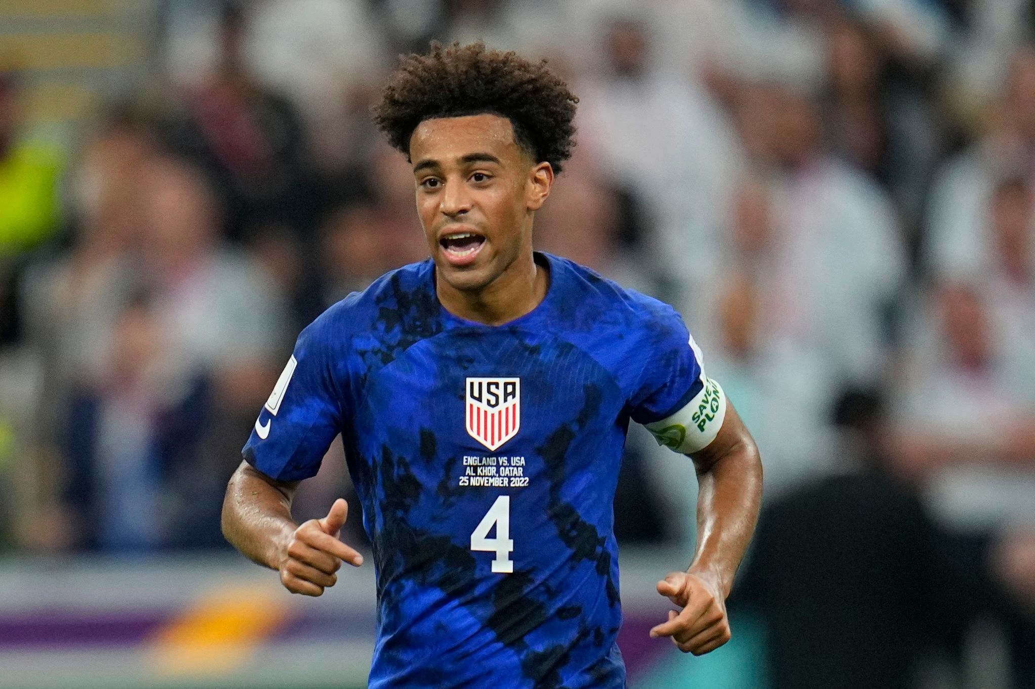 Tyler Adams says hostile home crowds good experience for US in case similar atmosphere at World Cup