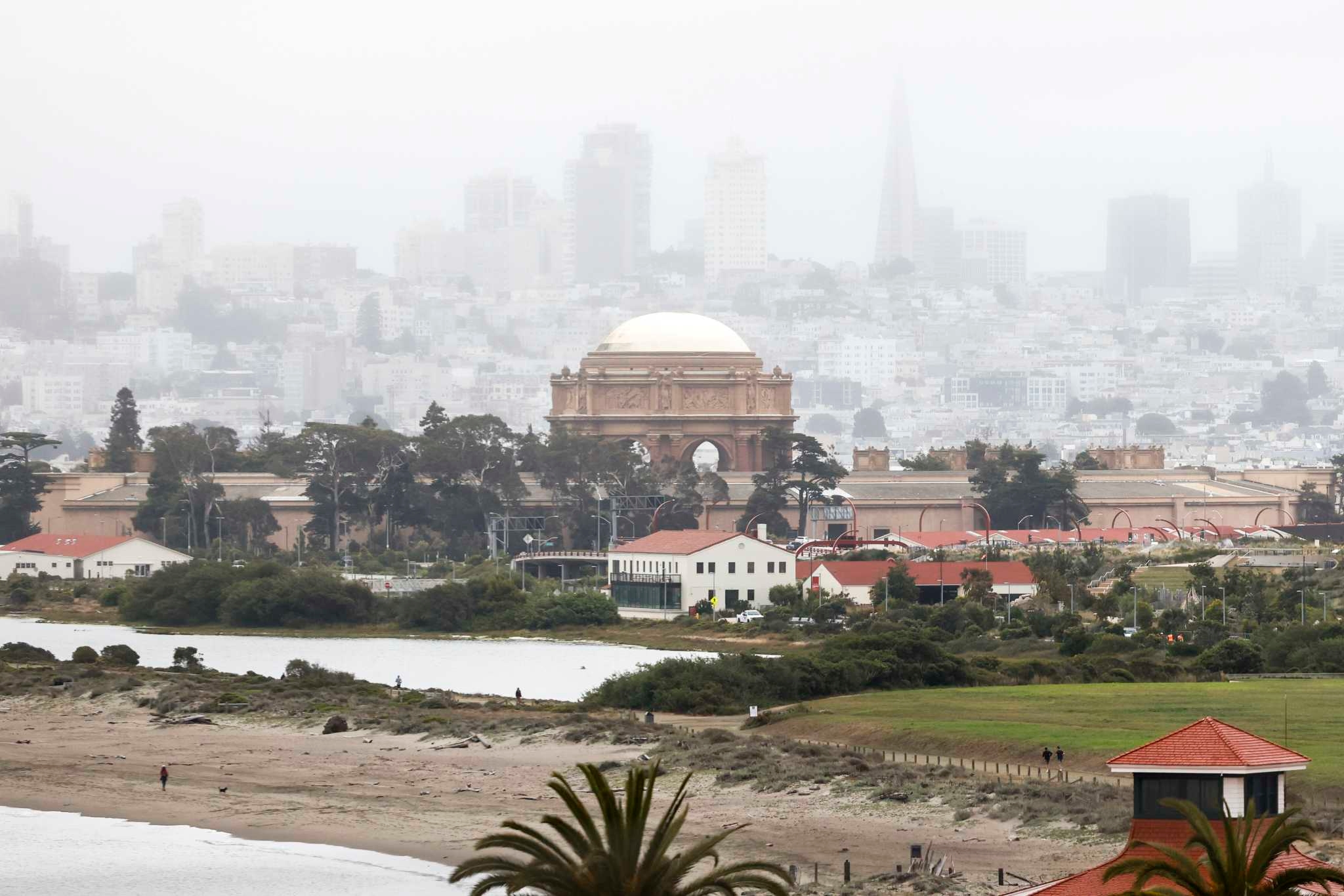 Maps show how the Bay Area has been unusually cold this summer