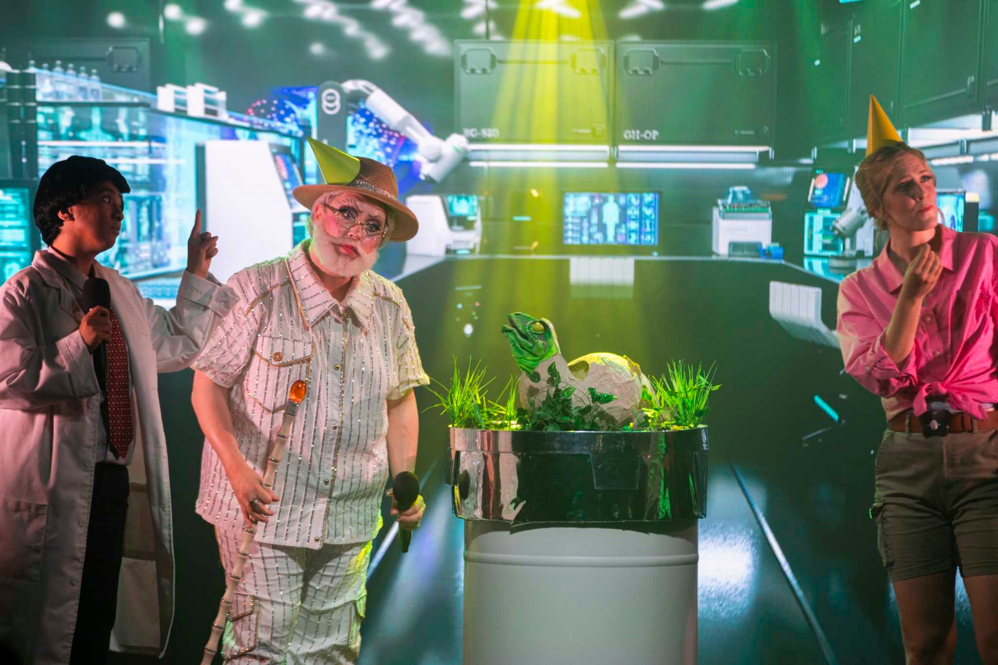 Review: ‘Jurassiq Parq' at Oasis is S.F.'s show of the summer, claws down