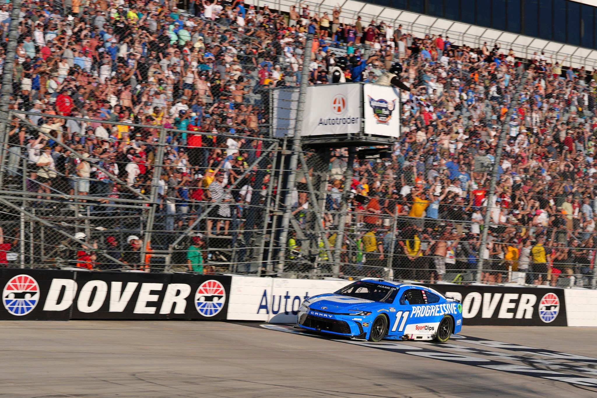 Denny Hamlin adds contract extension with Joe Gibbs Racing to celebratory week after win at Dover