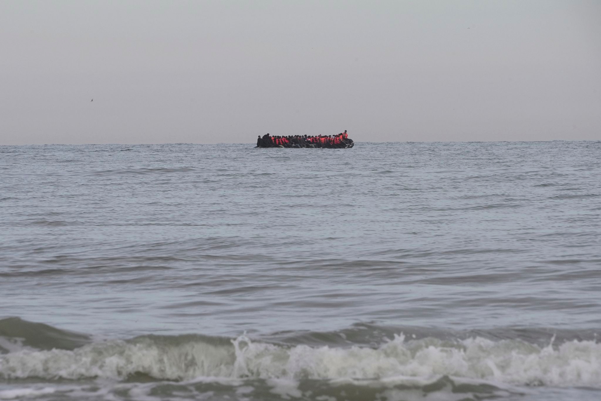 Britain hopes a crackdown on people-smugglers' social media ads will help curb Channel crossings
