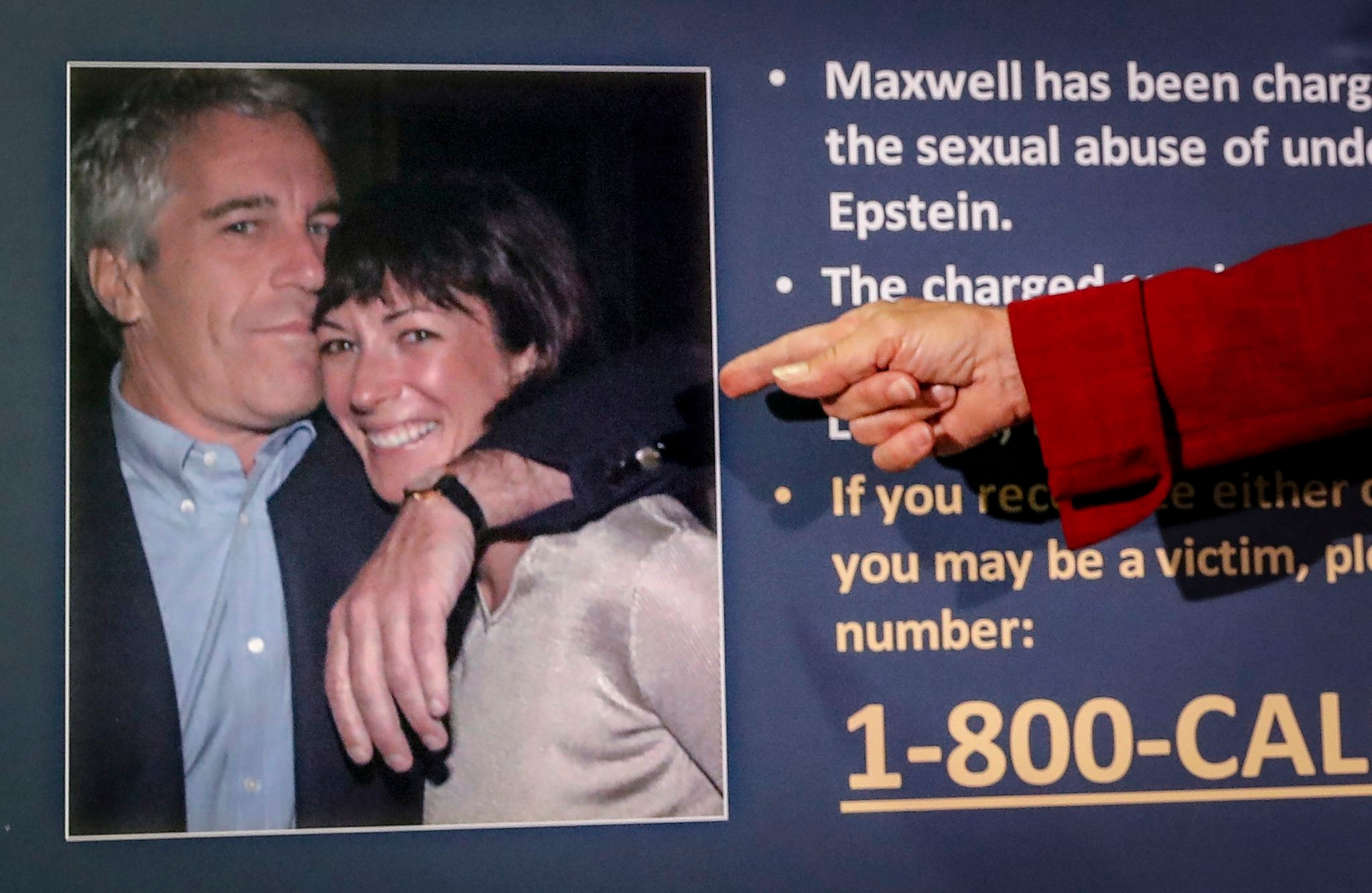 Justice Department will meet with Ghislaine Maxwell, Jeffrey Epstein's imprisoned girlfriend