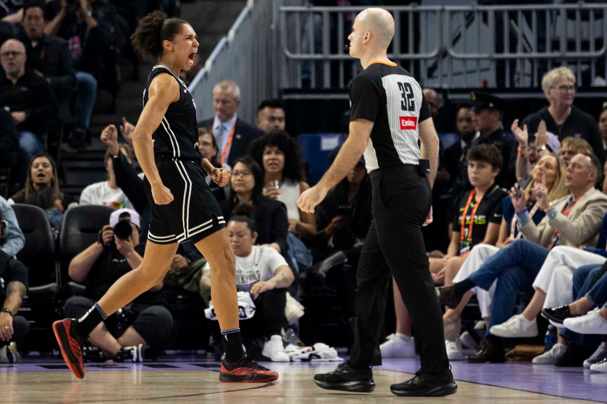 Valkyries win first game without All-Star Kayla Thornton as Janelle Salaün steps up