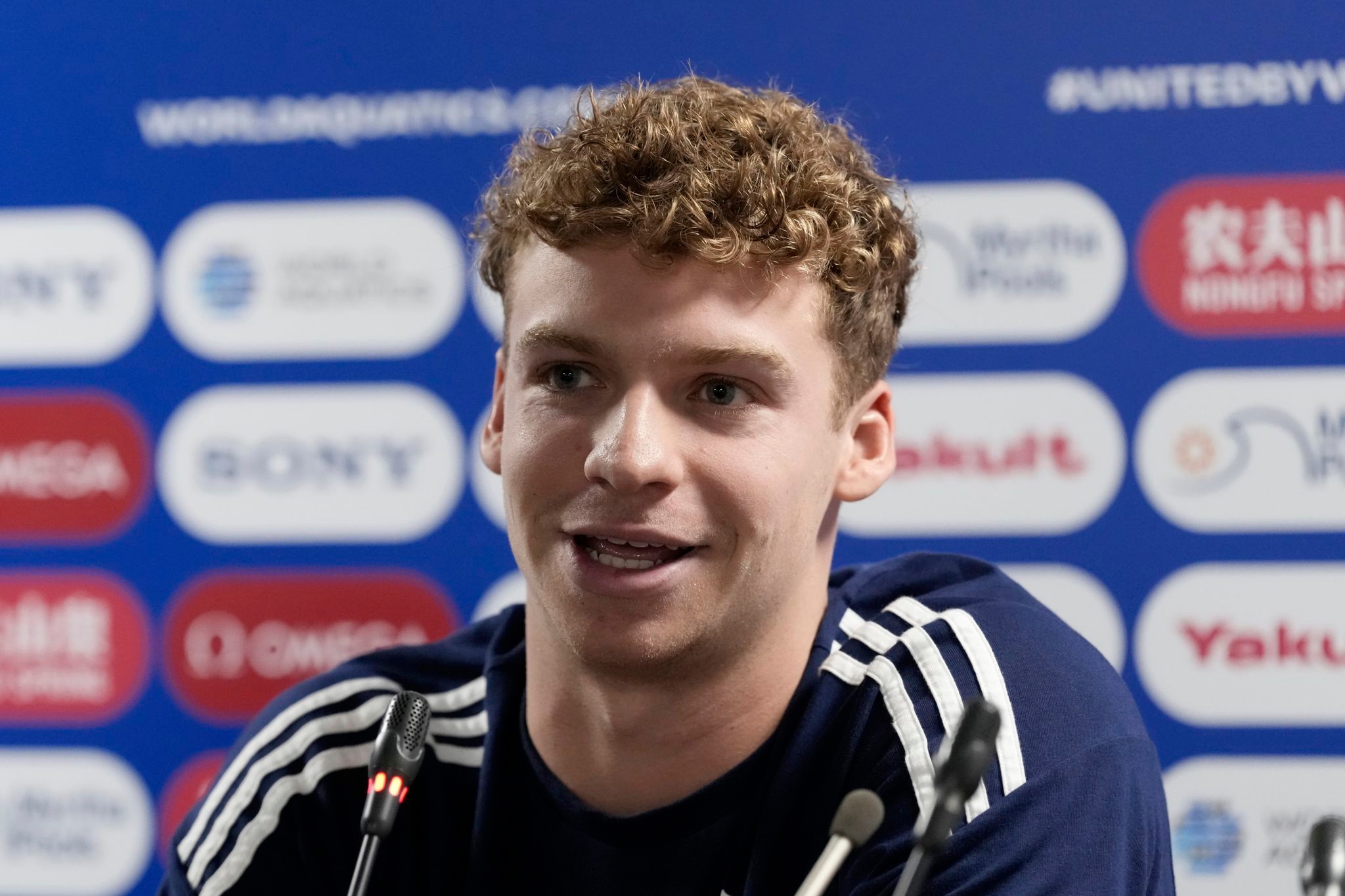 Four-time Olympic gold-medal winner Léon Marchand is back and chasing more world records