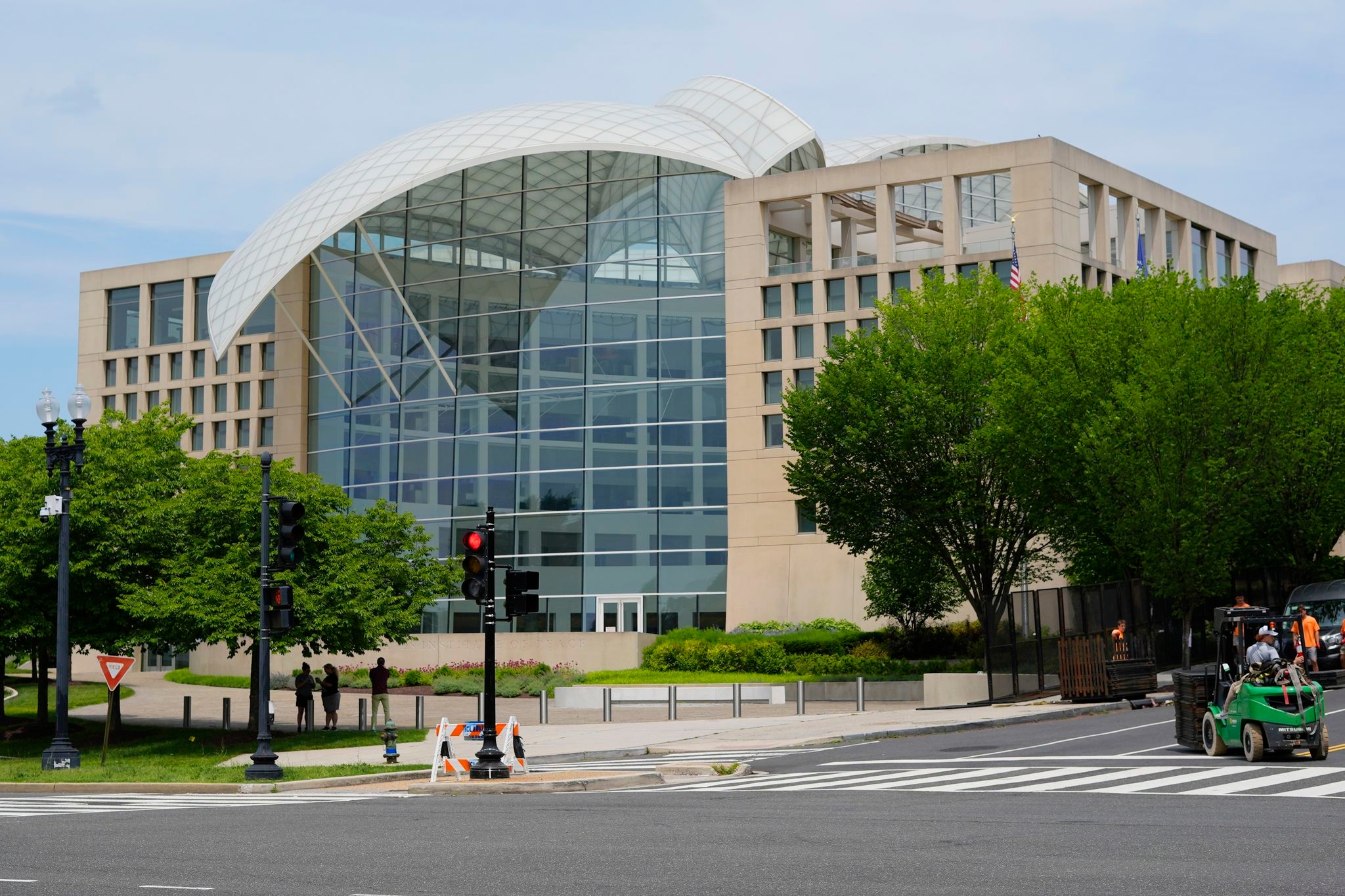 Official fired during Trump's first term appointed president of embattled US Institute of Peace