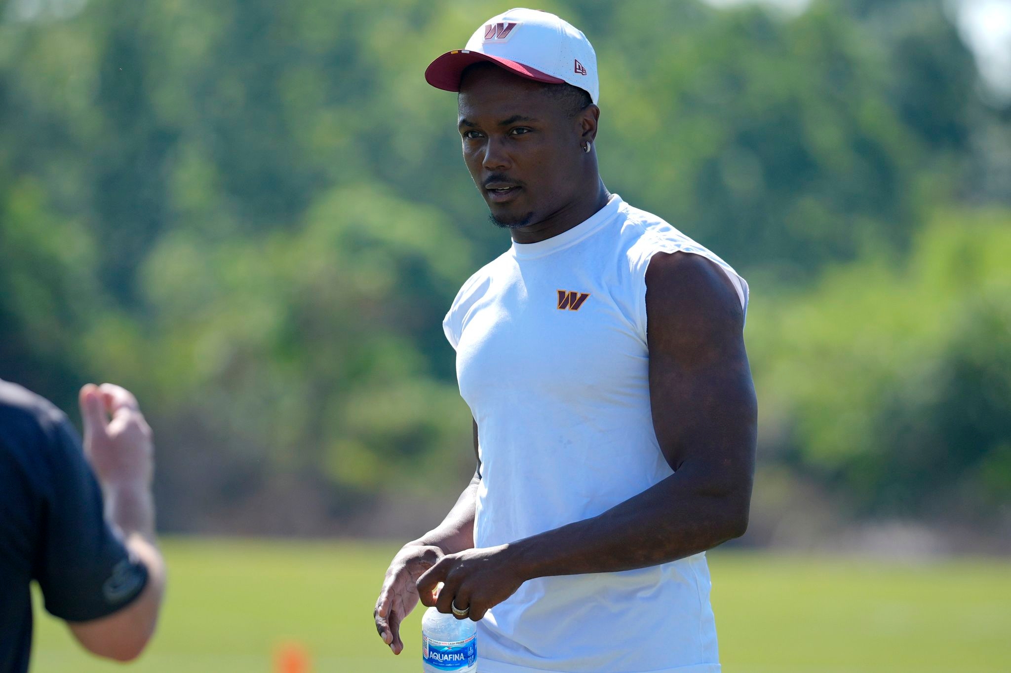 Commanders QB Daniels finding connections with Samuel, receivers as McLaurin continues hold-in