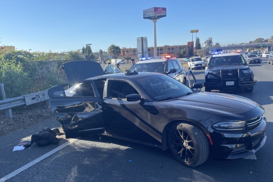 Driver in stolen car arrested after wrong-way chase on I-80