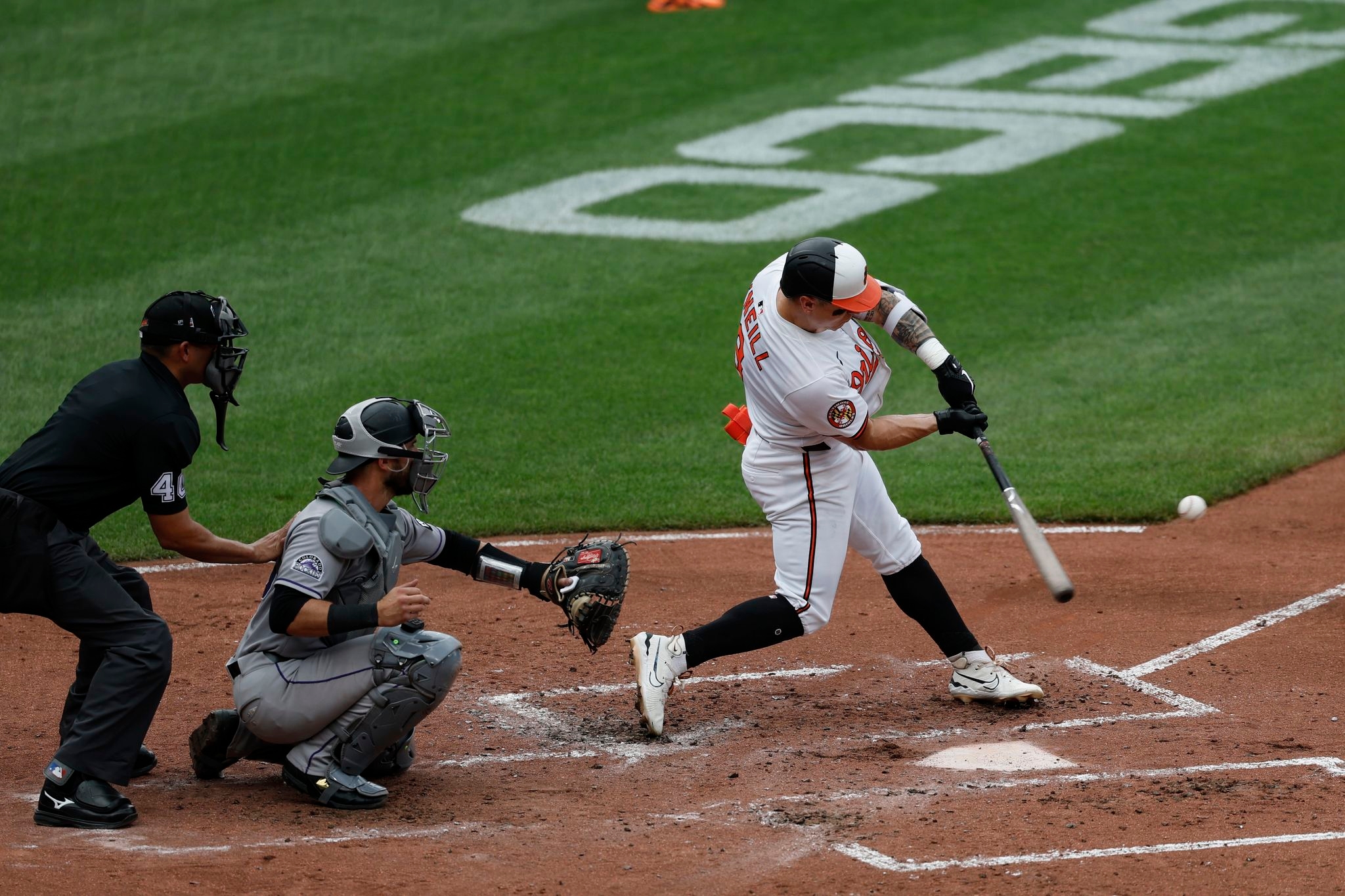 Tomoyuki Sugano throws 6 sharp innings, Tyler O'Neill homers again to help Orioles beat Rockies