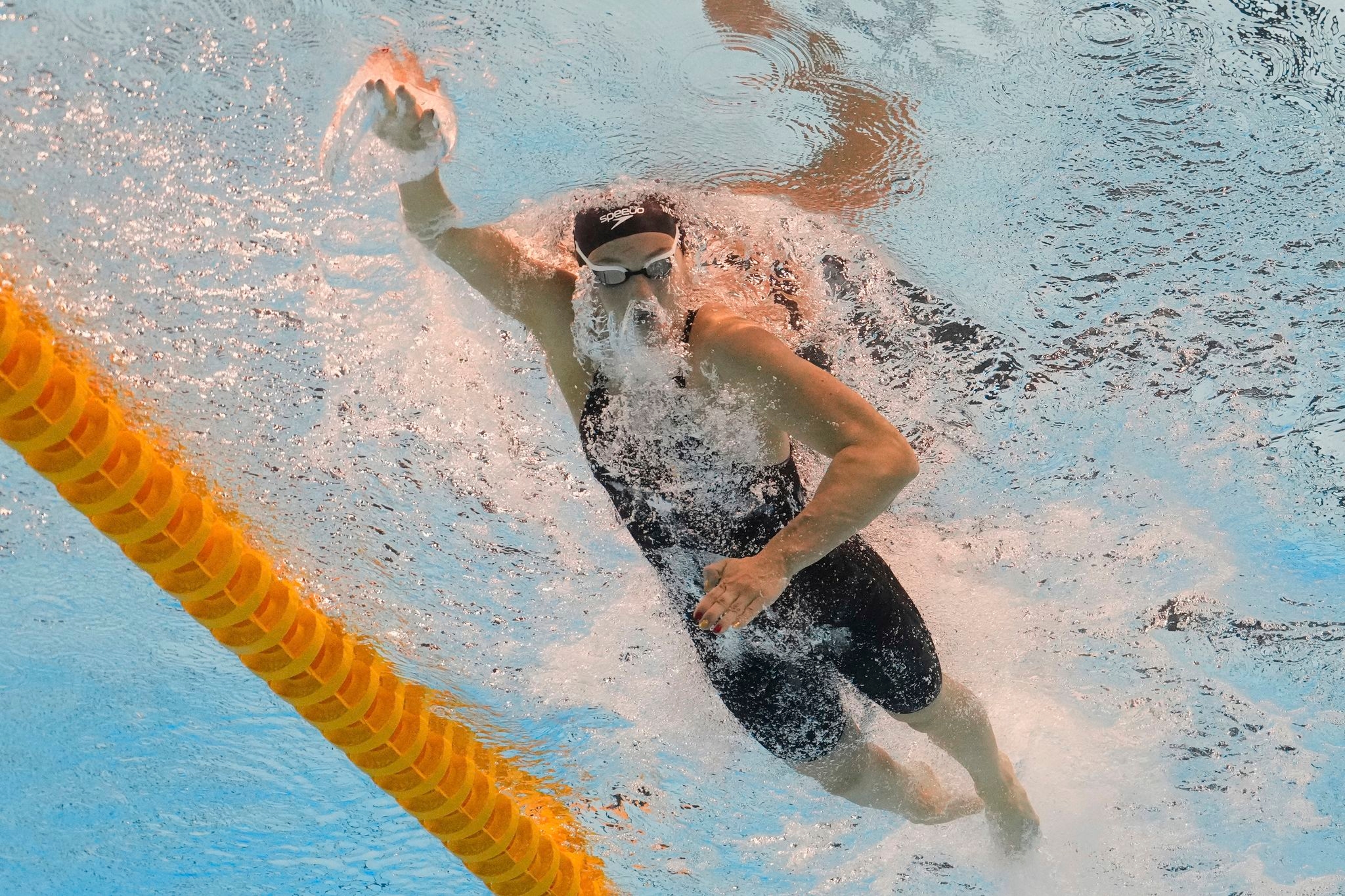 Summer McIntosh goes for her second gold on Day 2 at the swimming world championships