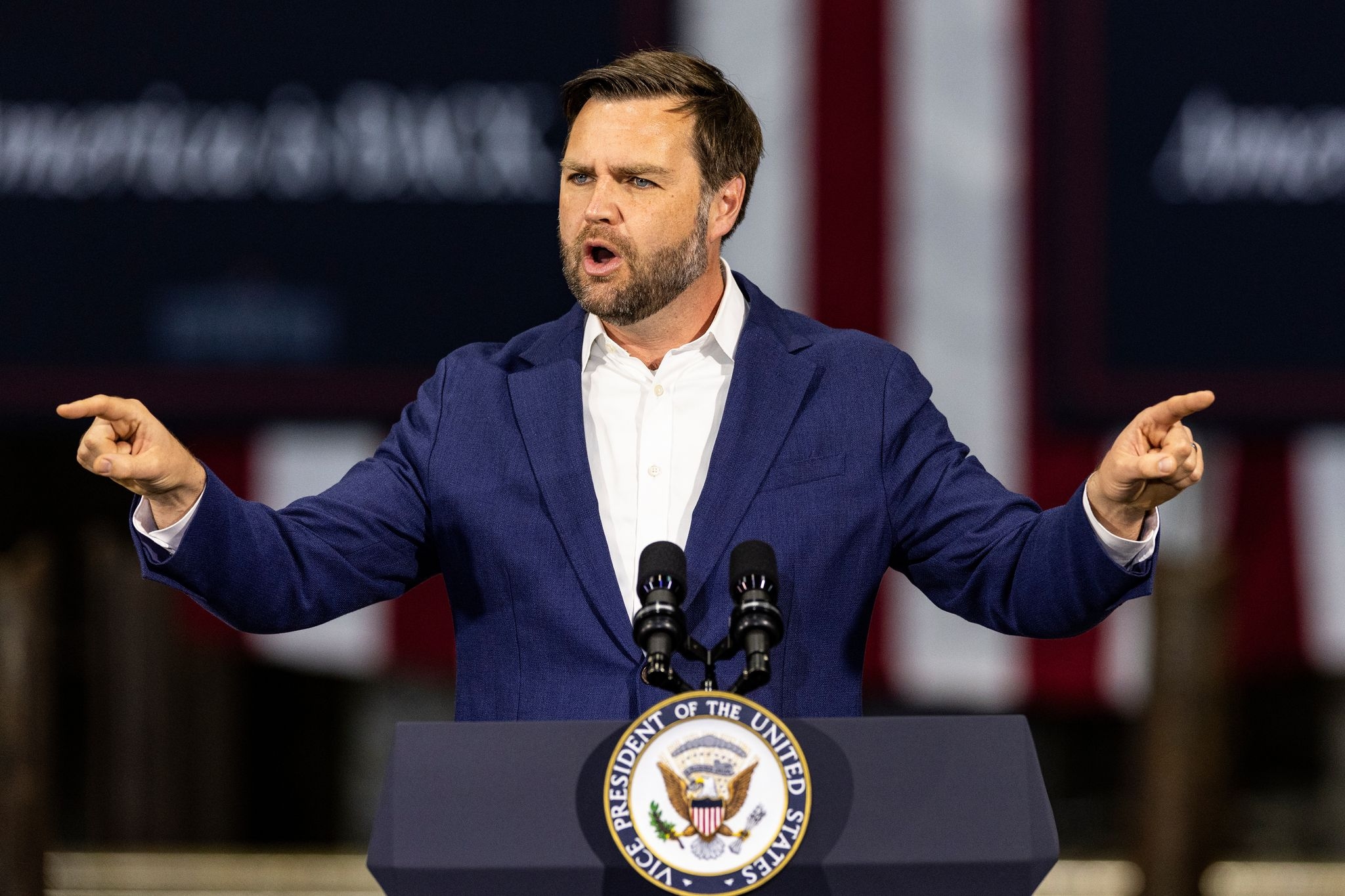 Vice President JD Vance is on the road again to sell the Republicans' big new tax law